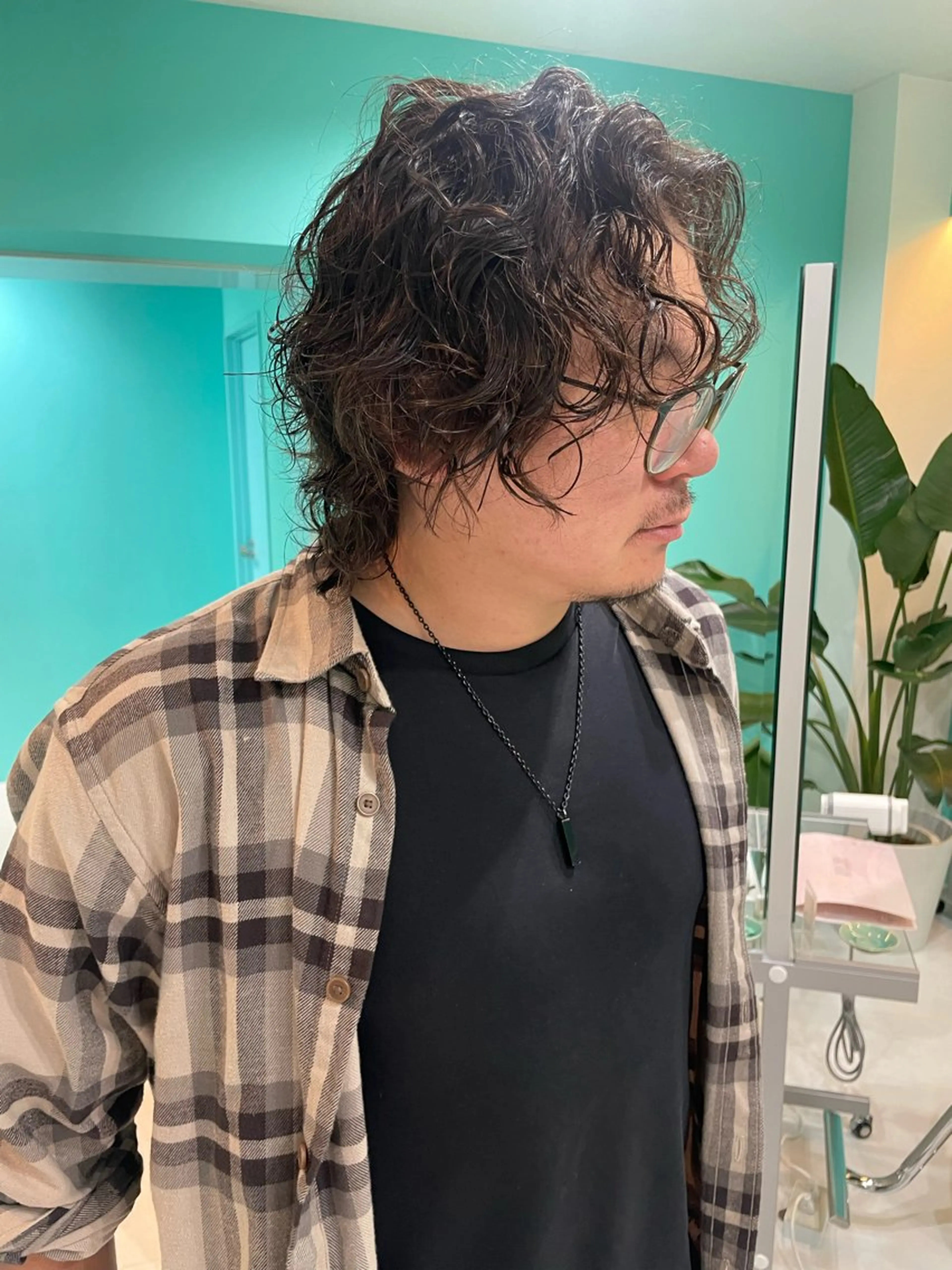 ショート メンズ メンズパーマ カット パーマ トリートメント 🫧ショート/ボブ 池袋西口・泡渕✂️のヘアスタイル