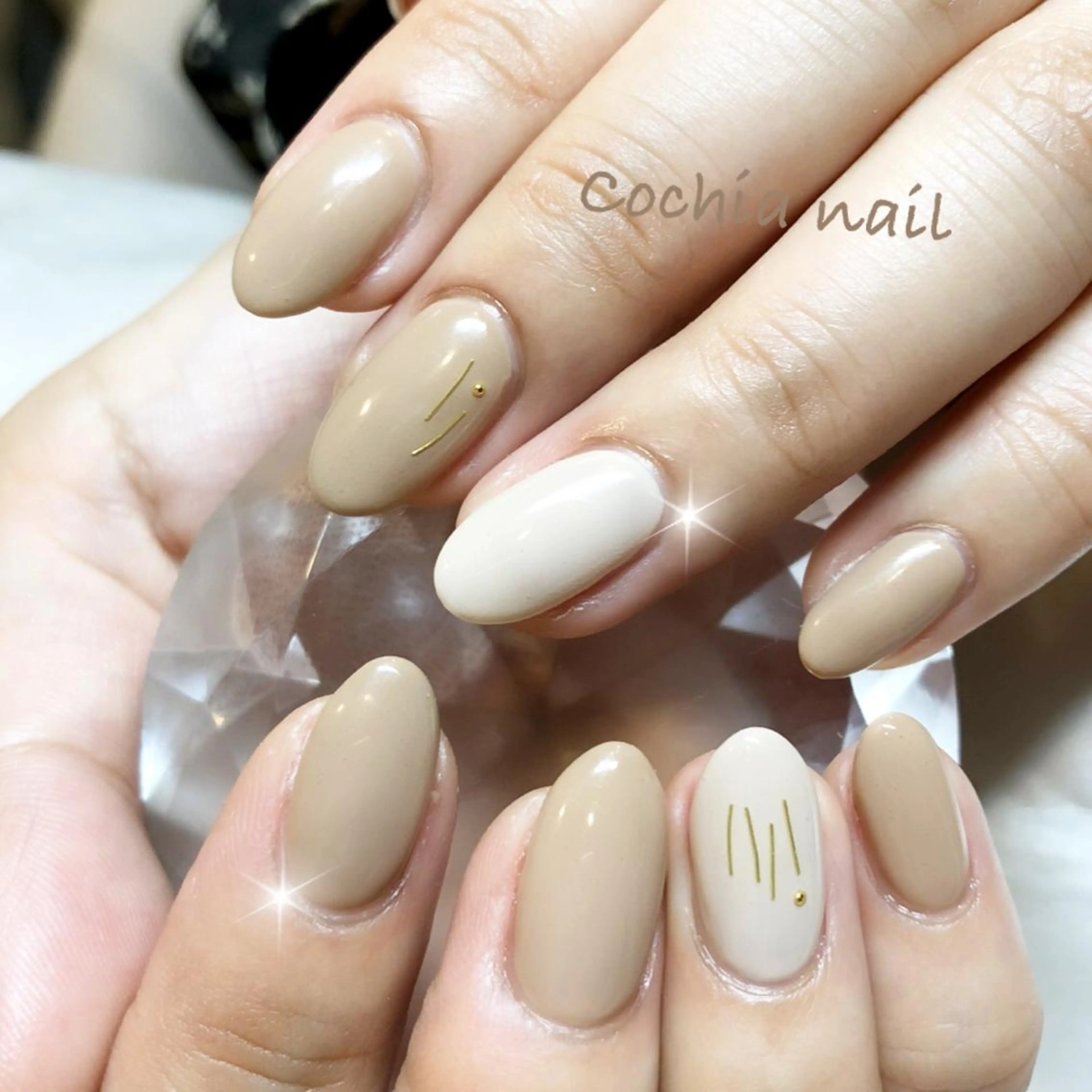 ネイル ハンドネイル ☆Cochia nail☆のネイルデザイン