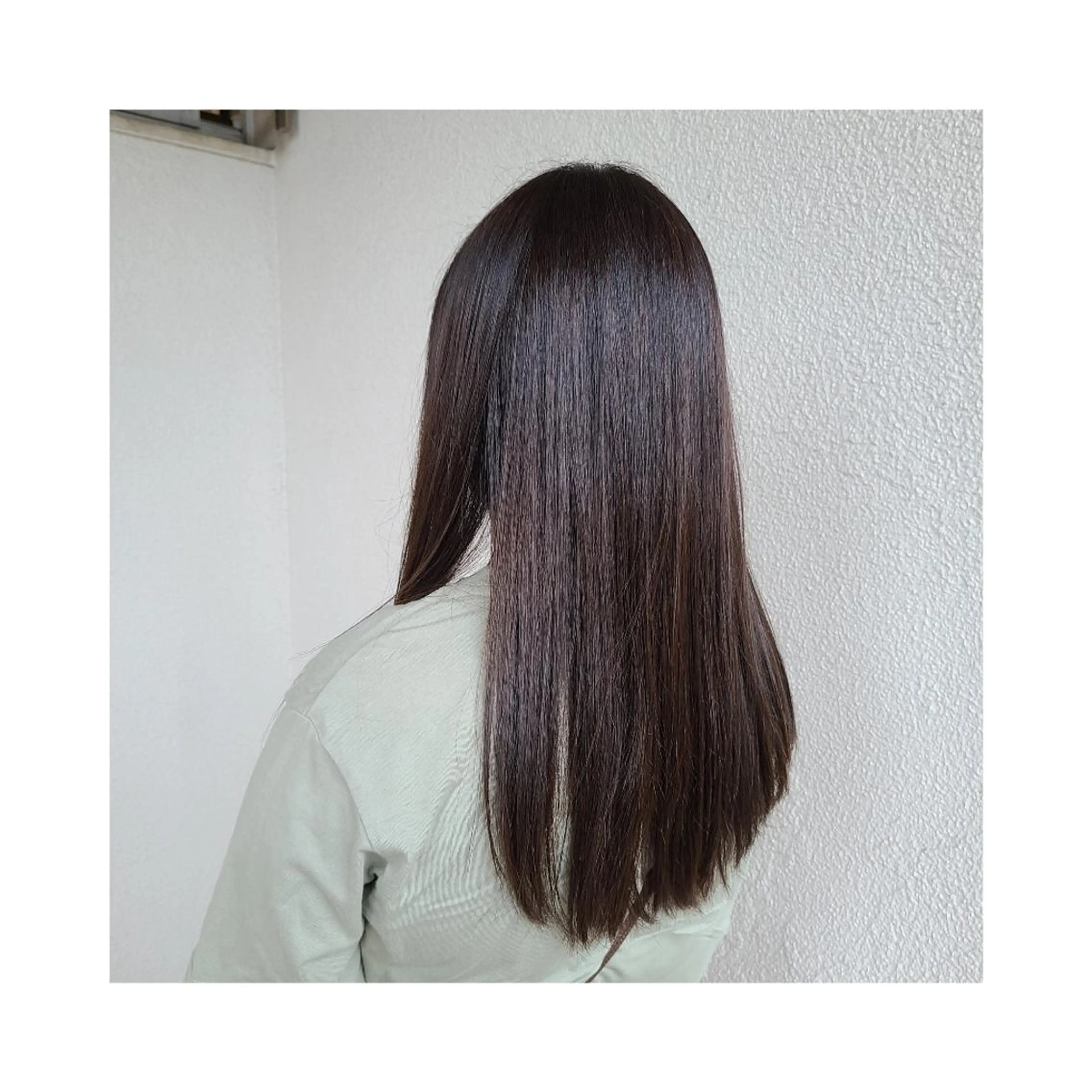 💇🏻‍♀️カット+ストレートパーマ(縮毛矯正)🌿+トリートメント ￥16500~✨の写真