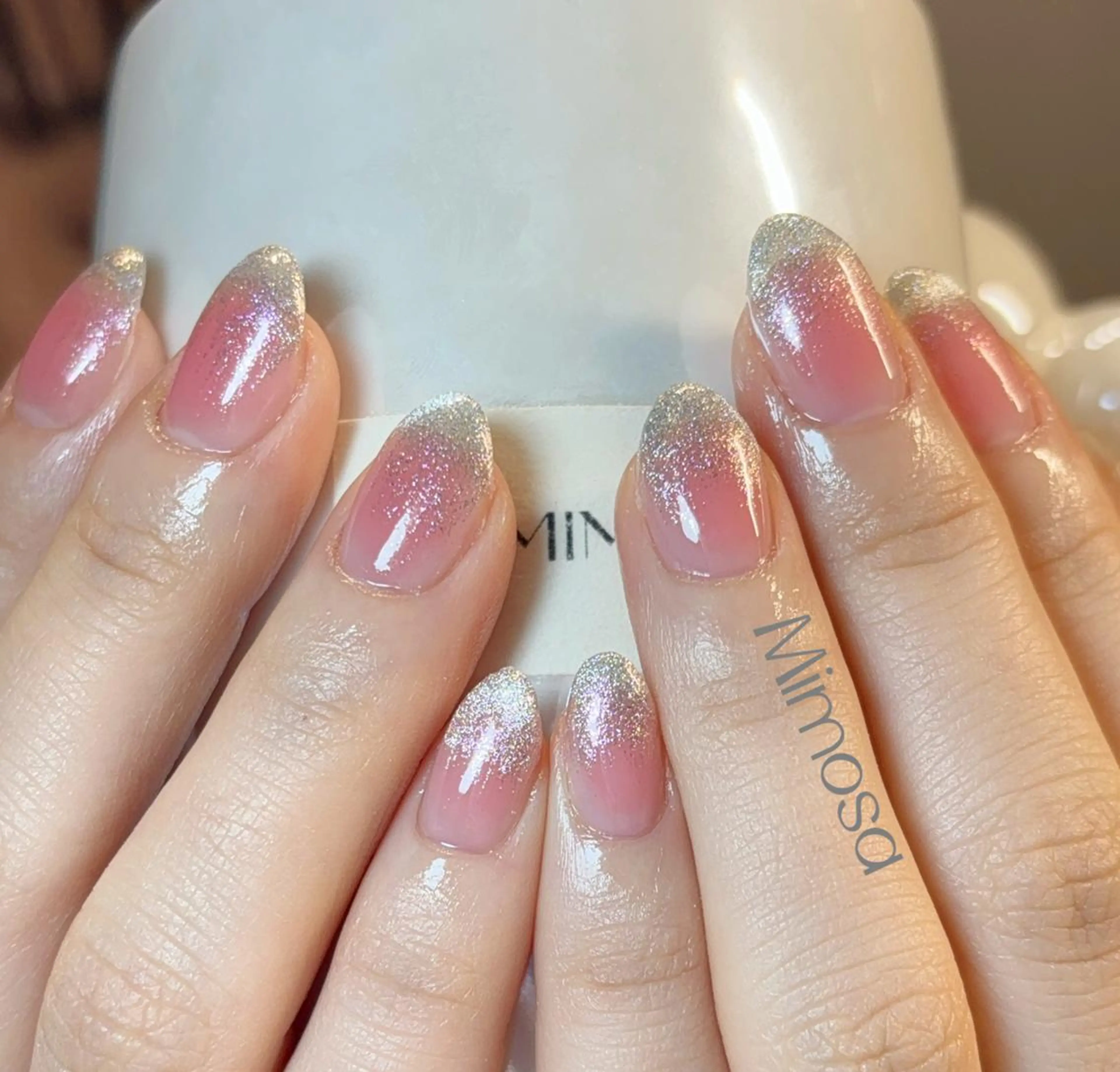 ネイル ハンドネイル 💛Mimosa💛 吉祥寺のネイルデザイン