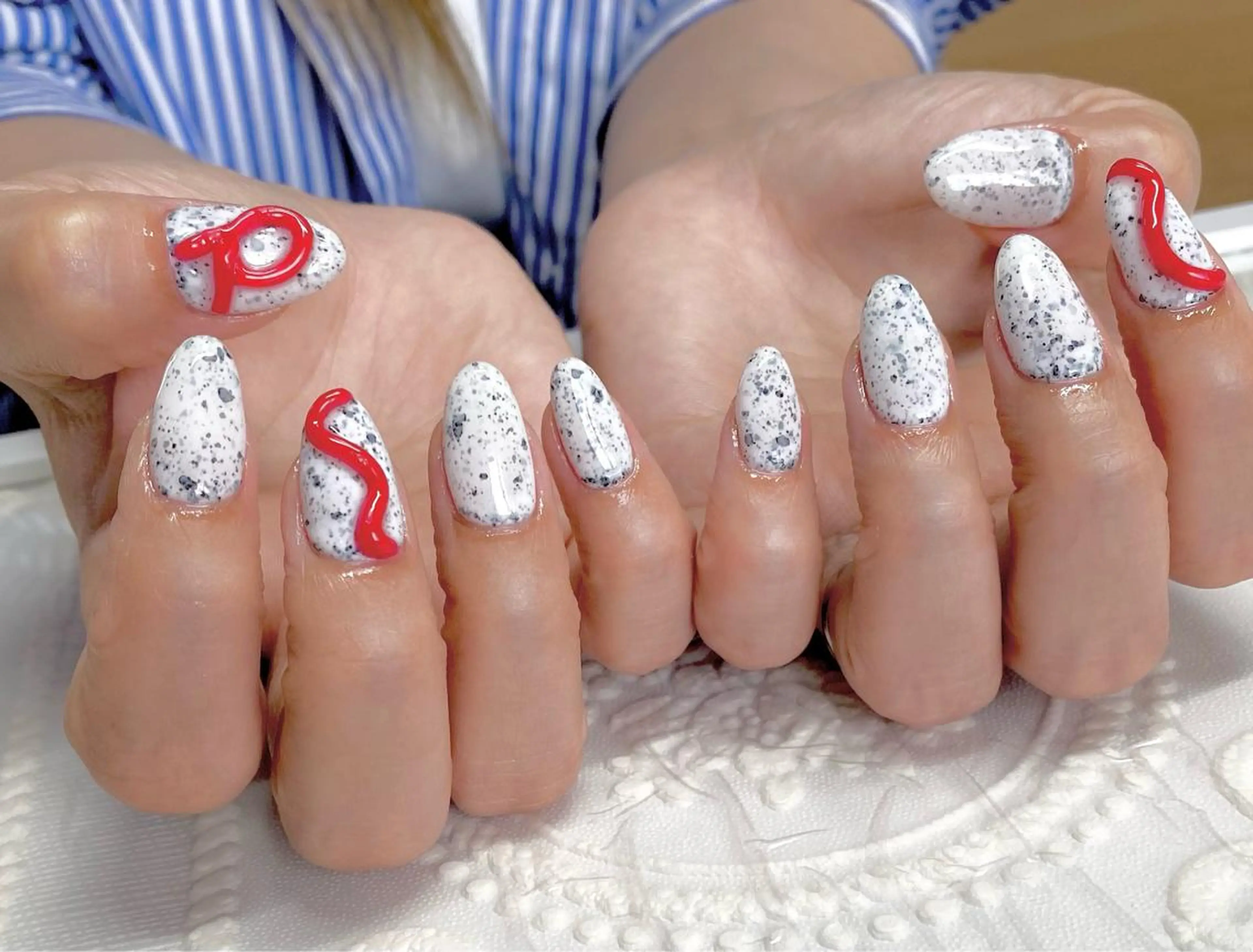 ミディアム ハンドネイル lune nail_2017のその他イメージ