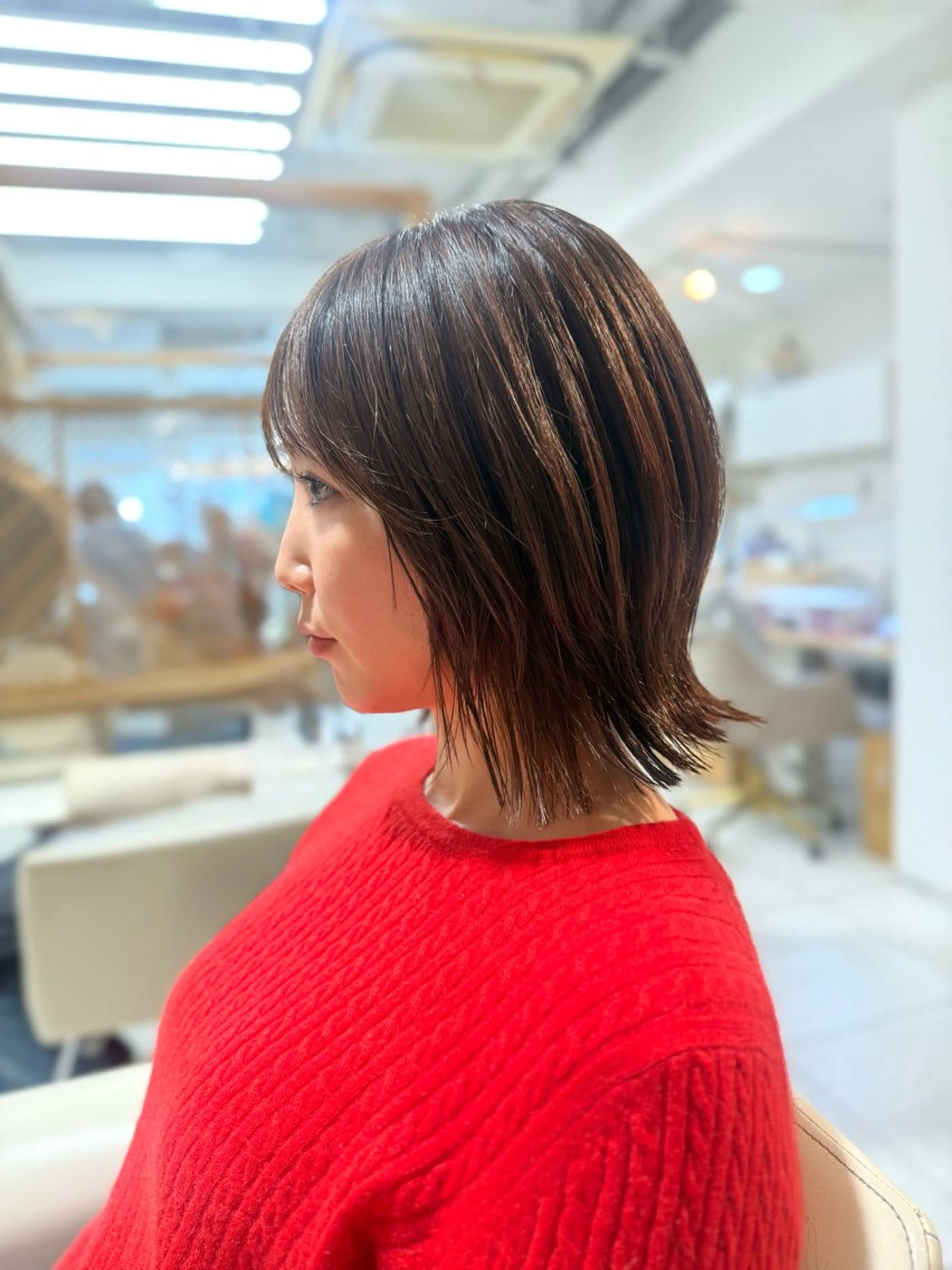 平日1日3人限定カット+カラーの写真