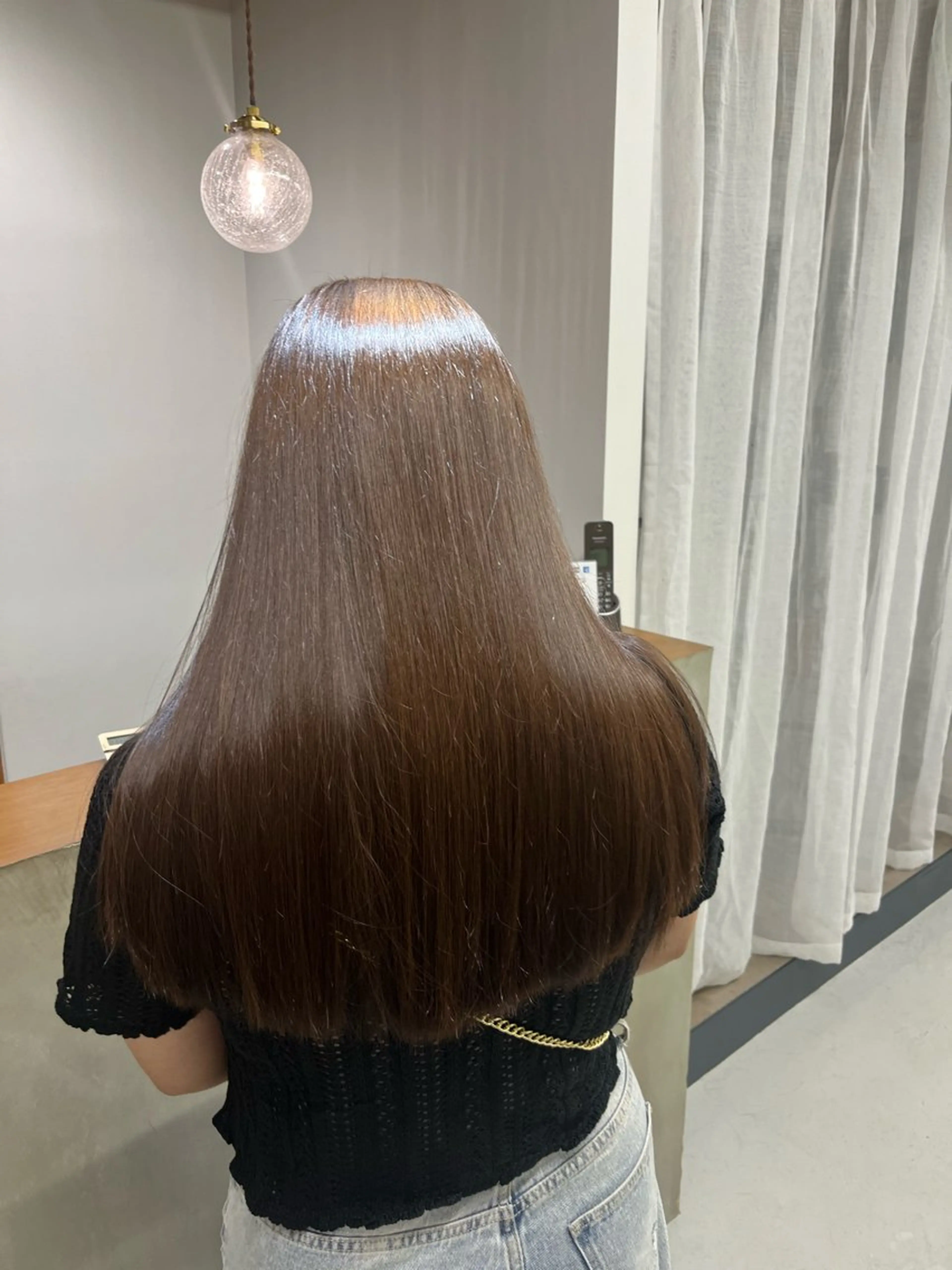 ロング カラー tre/e' hair salon所属・広島韓国ヘア♡ たかみのヘアスタイル