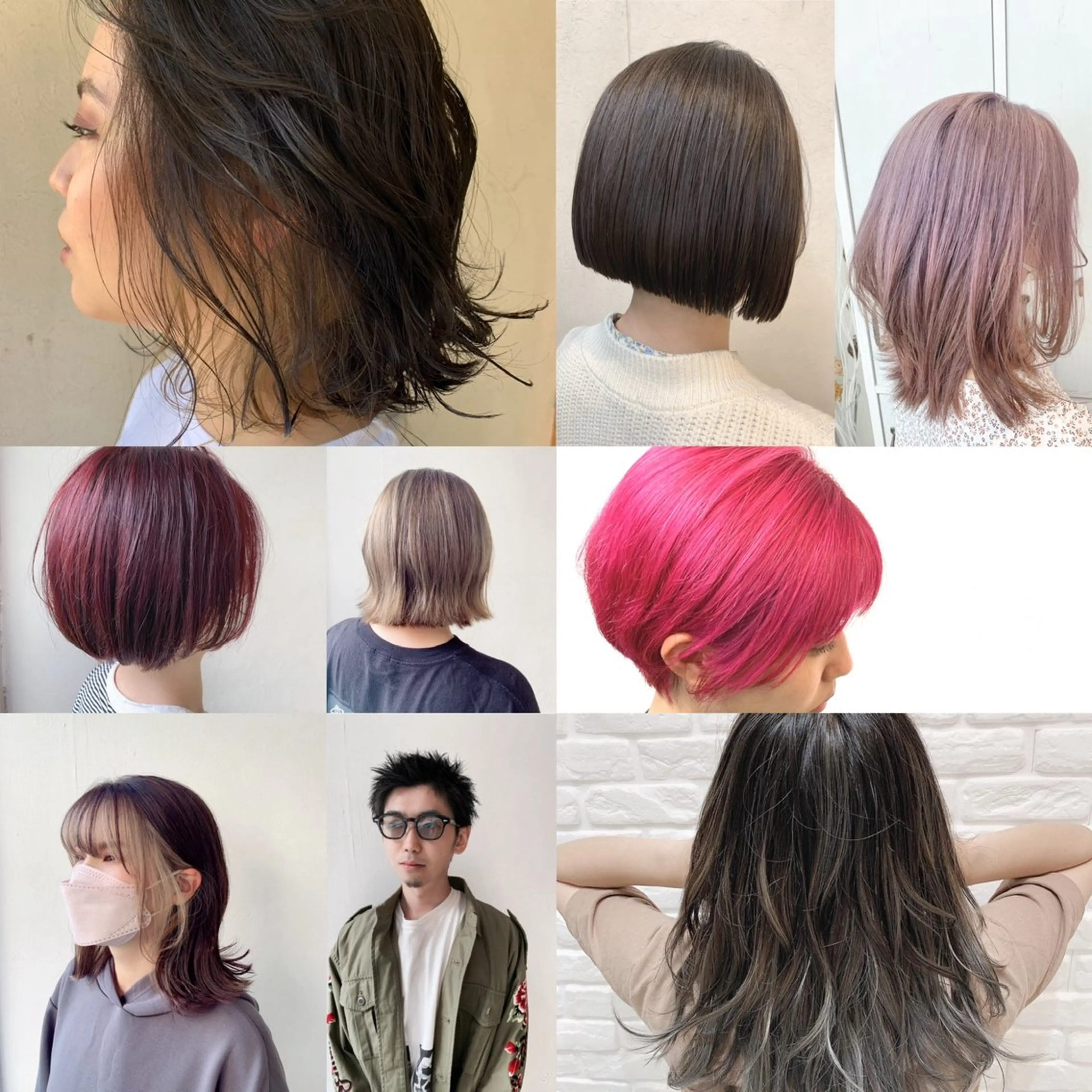 ショート カラー パーマ メンズ Hair design 88所属・井上 巧のヘアスタイル