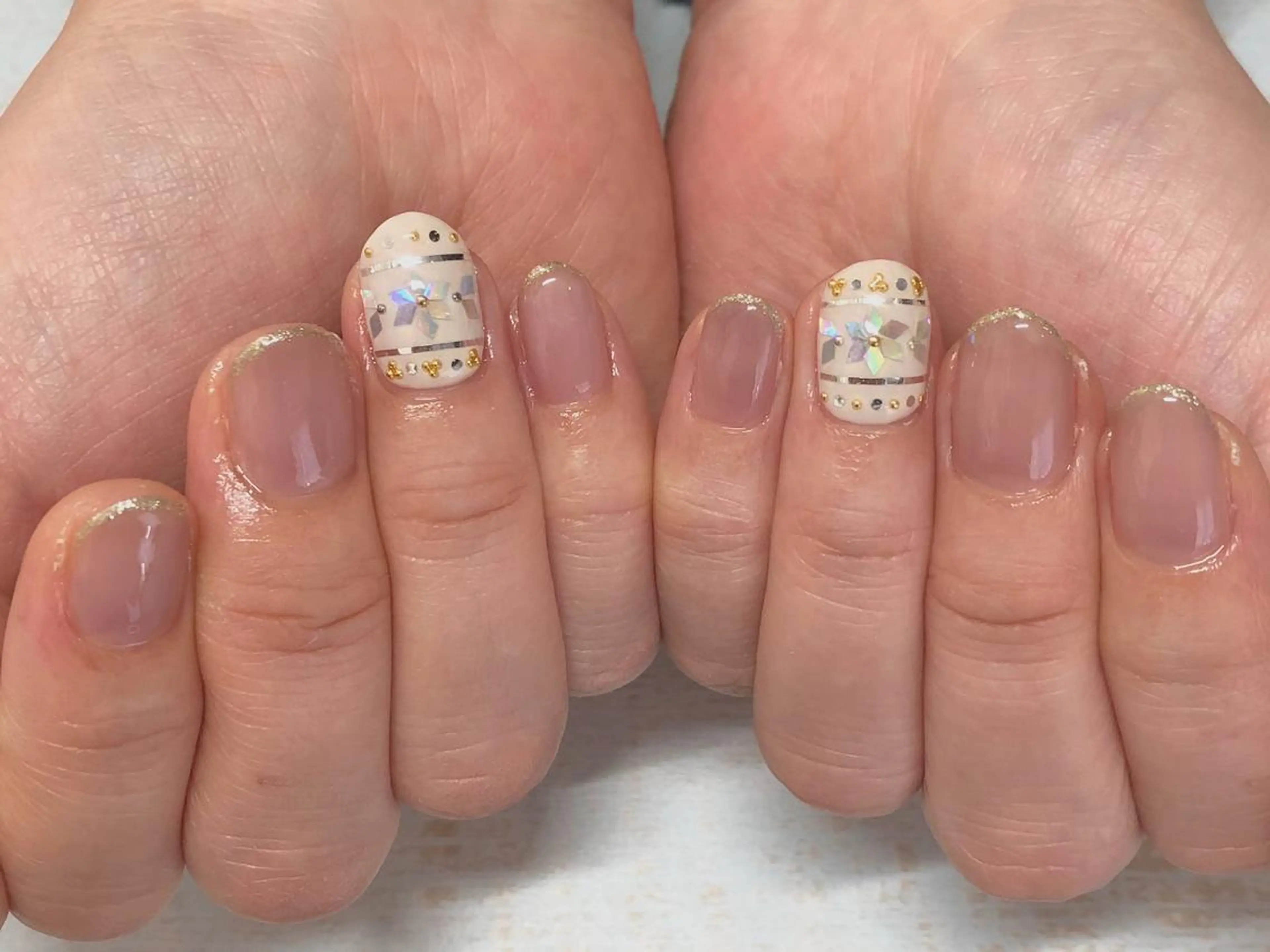 ネイル 𖡼 yumenoのネイルデザイン