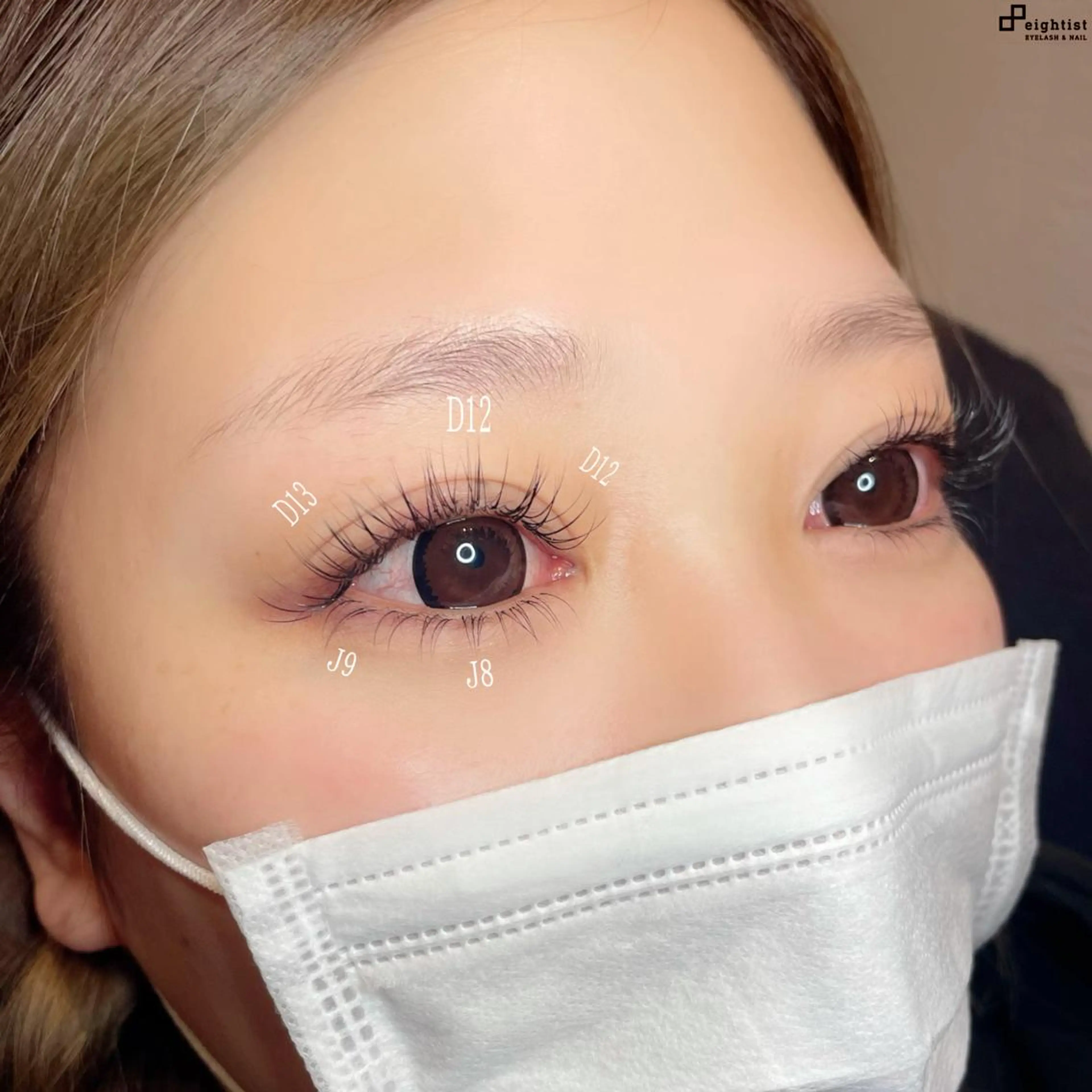 マツエク・マツパ kakimoto .hのマツエク・マツパデザイン