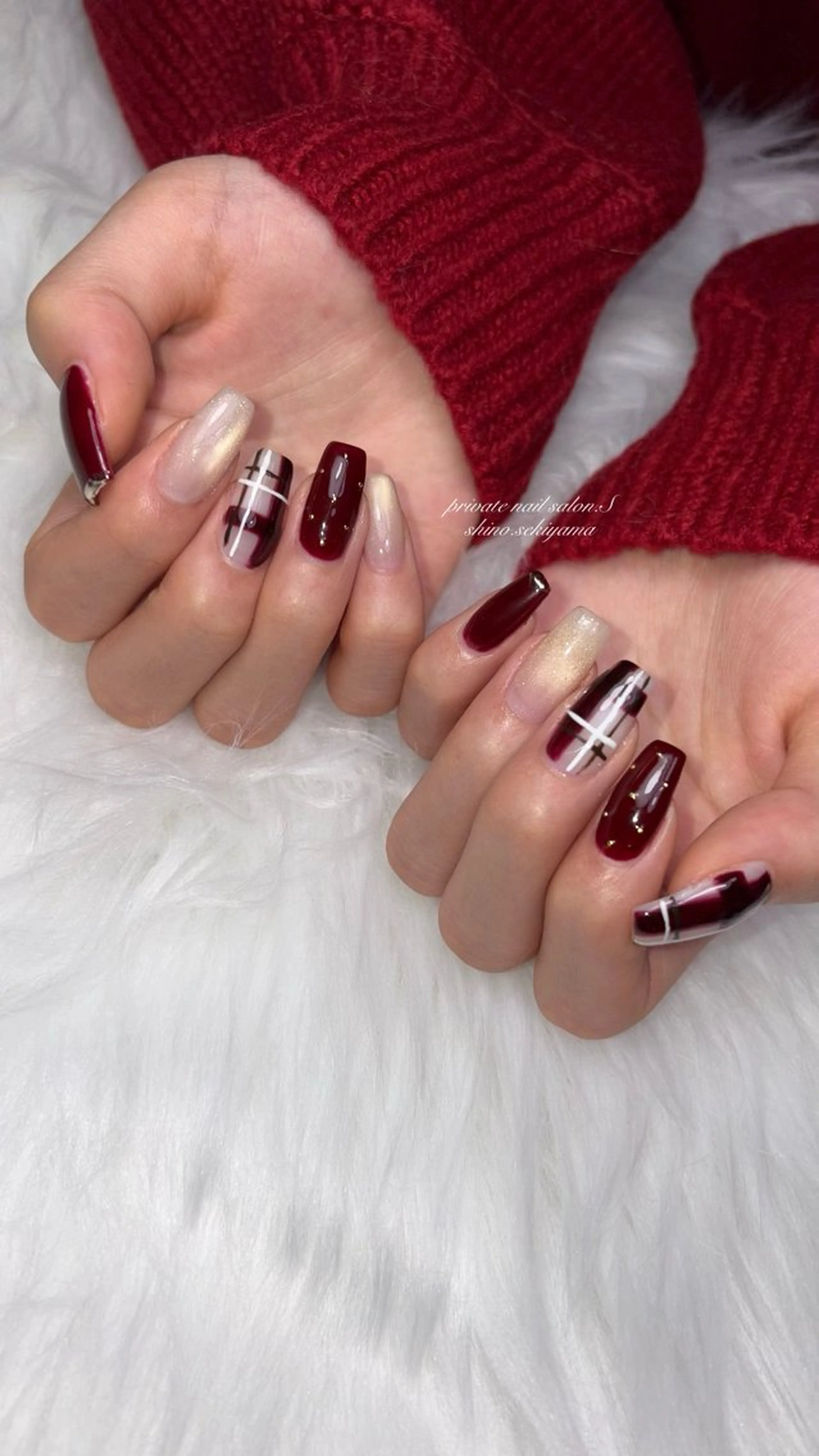 ネイル ハンドネイル 関山 志乃のネイルデザイン