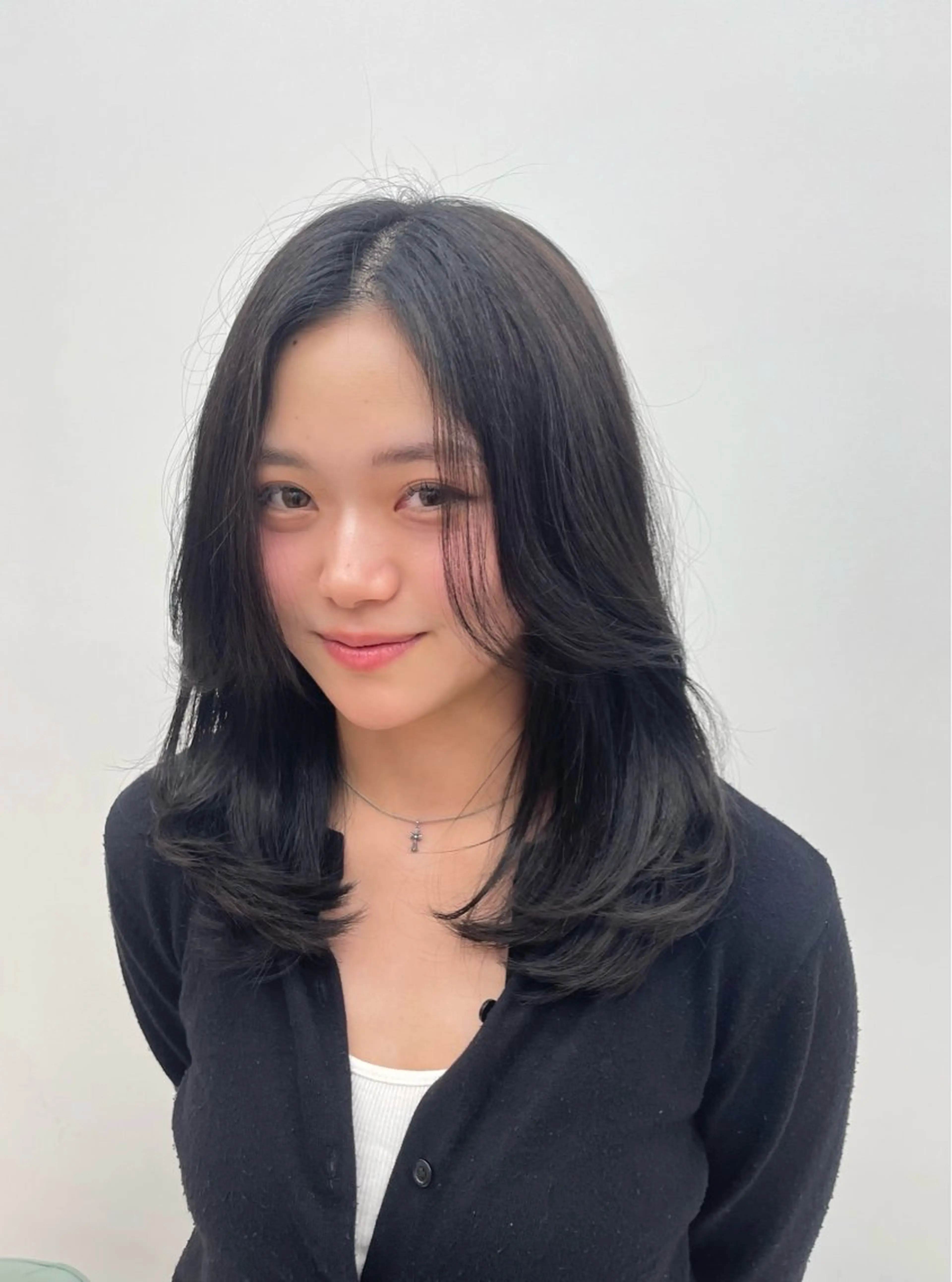 ミディアム 縮毛矯正 /sara🎀🪽のヘアスタイル