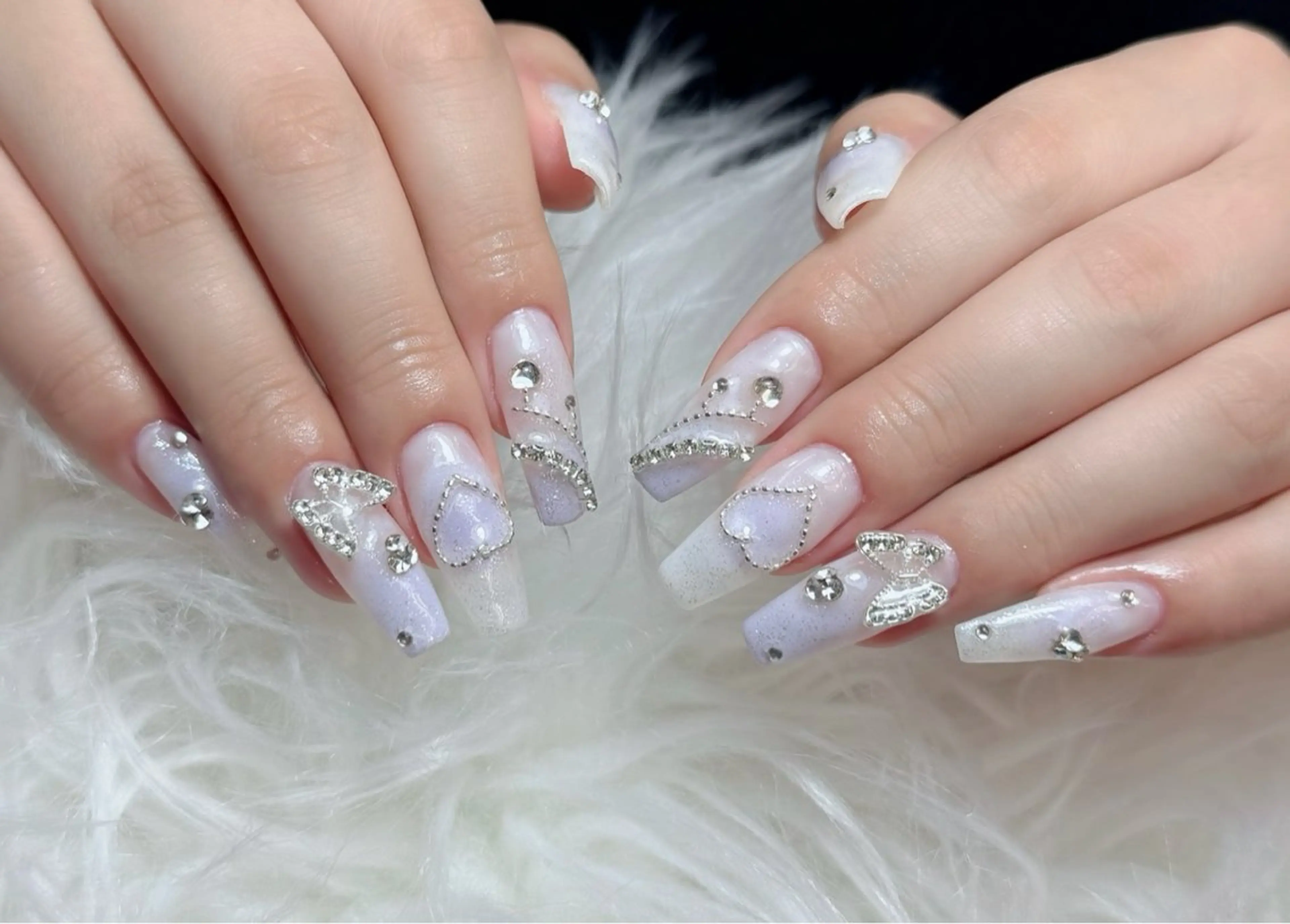 ネイル アートネイル フレンチネイル ジェルネイル 韓国ネイル マグネットネイル ハンドネイル Lenie Nail Okuboのネイルデザイン