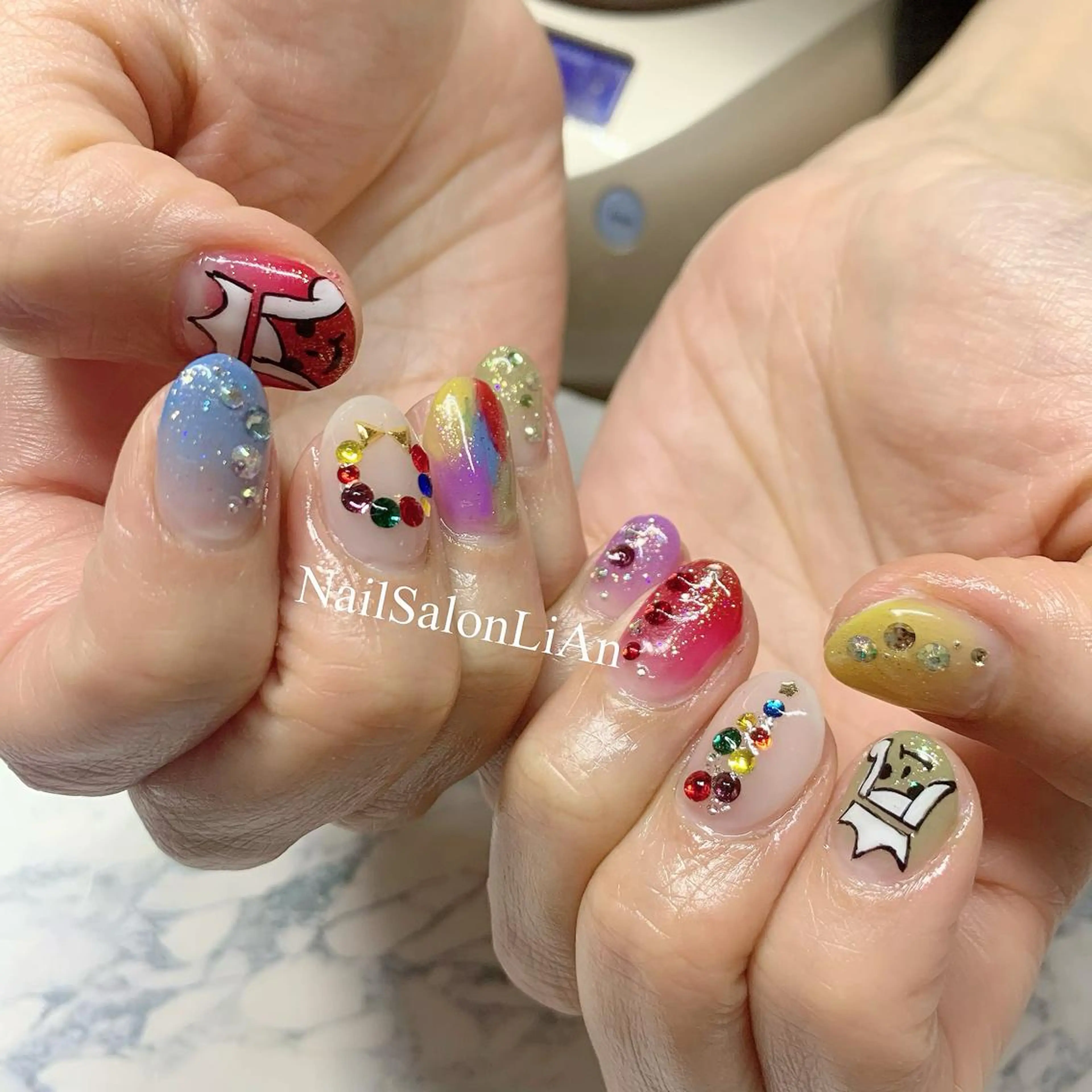 ネイル ハンドネイル NailSalon LiAnのネイルデザイン