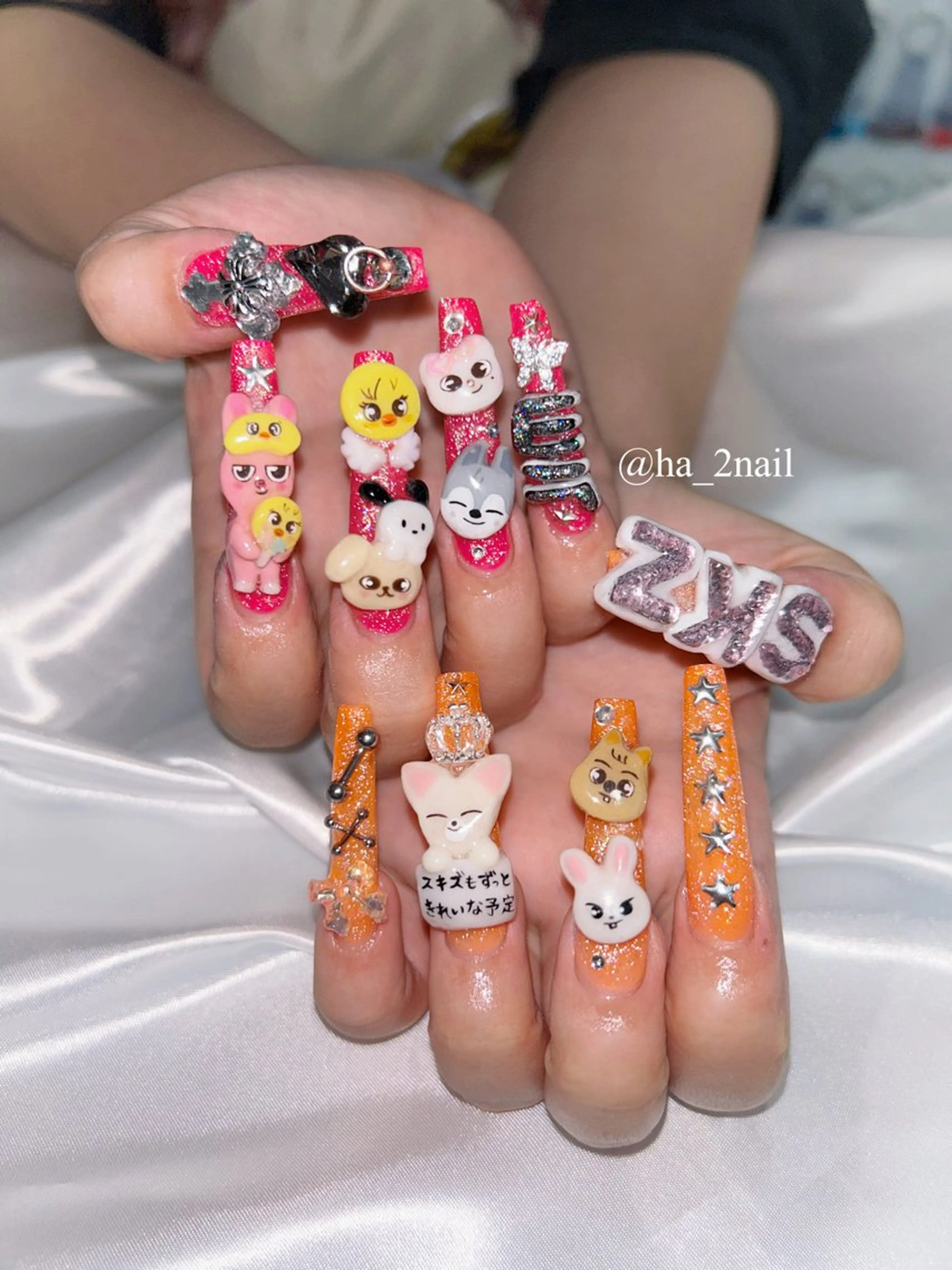 ネイル NAIL and EYELASH ALPHA.所属・ALPHA. 姫繇のネイルデザイン