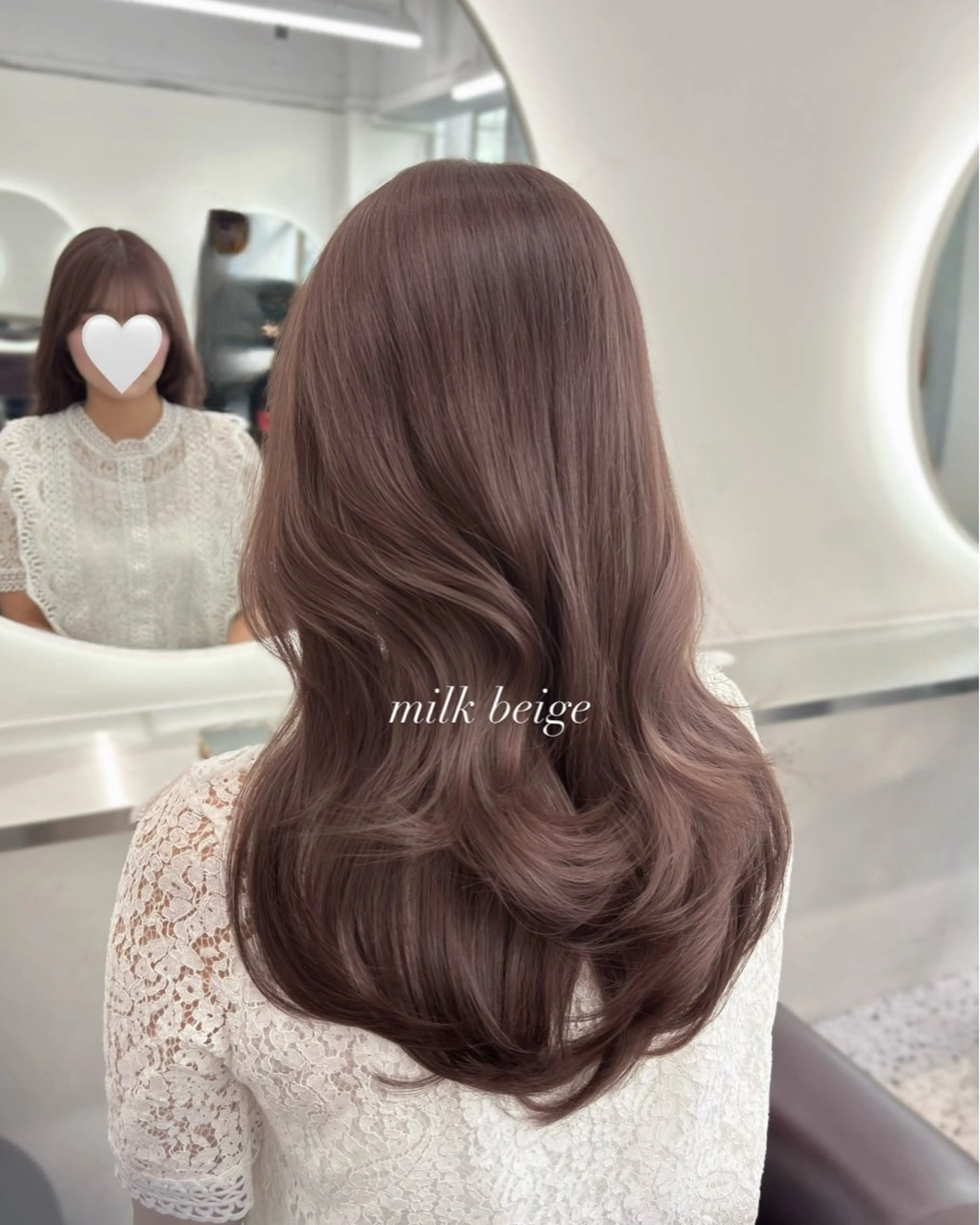 ロング カラー パーマ ヘアアレンジ カット ヘアカラー トリートメント ヘアセット 🌸グレージュ/ ベージュ🌸yutaのヘアスタイル