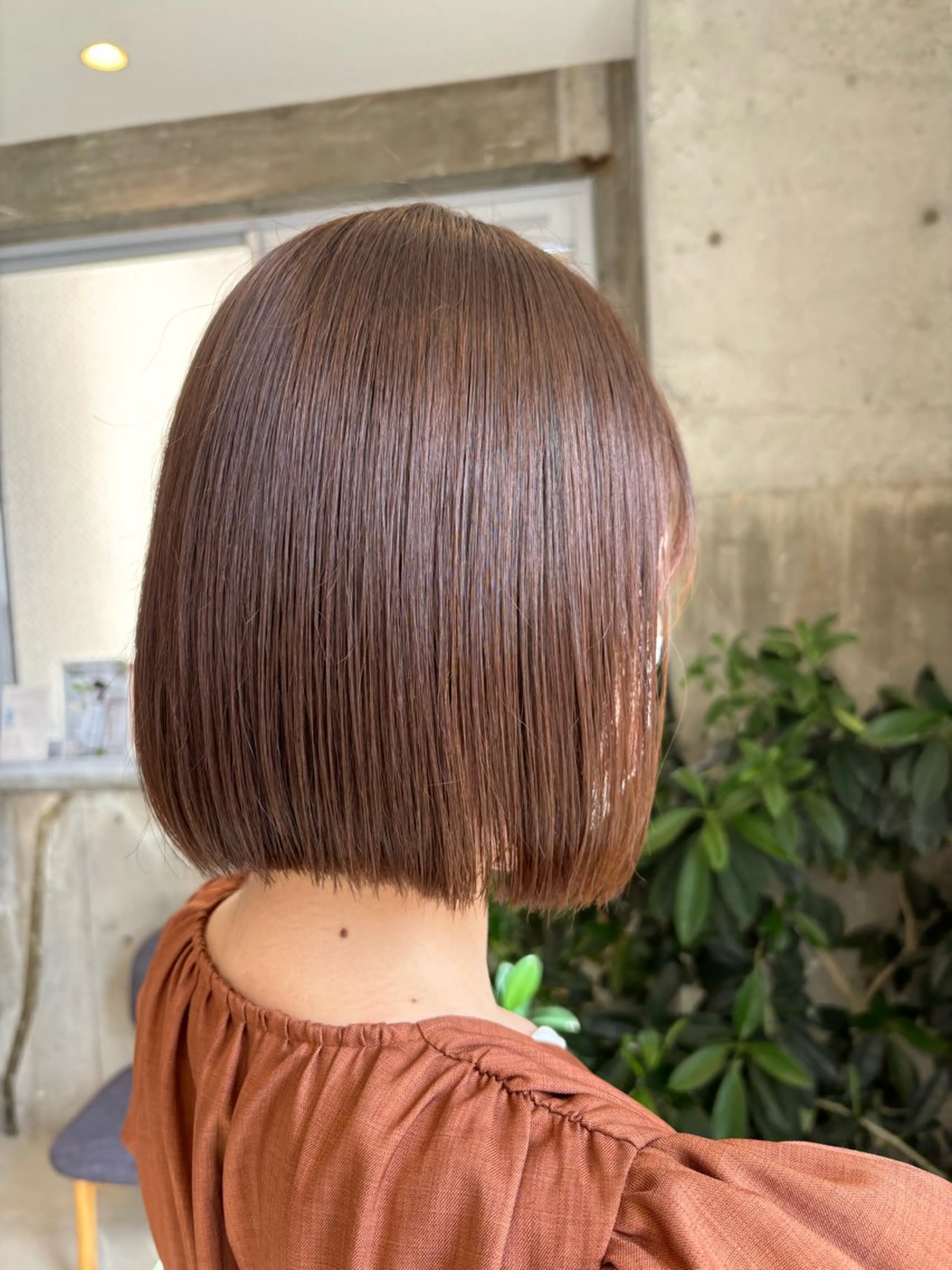 カラー 竹俣 千夏のヘアスタイル