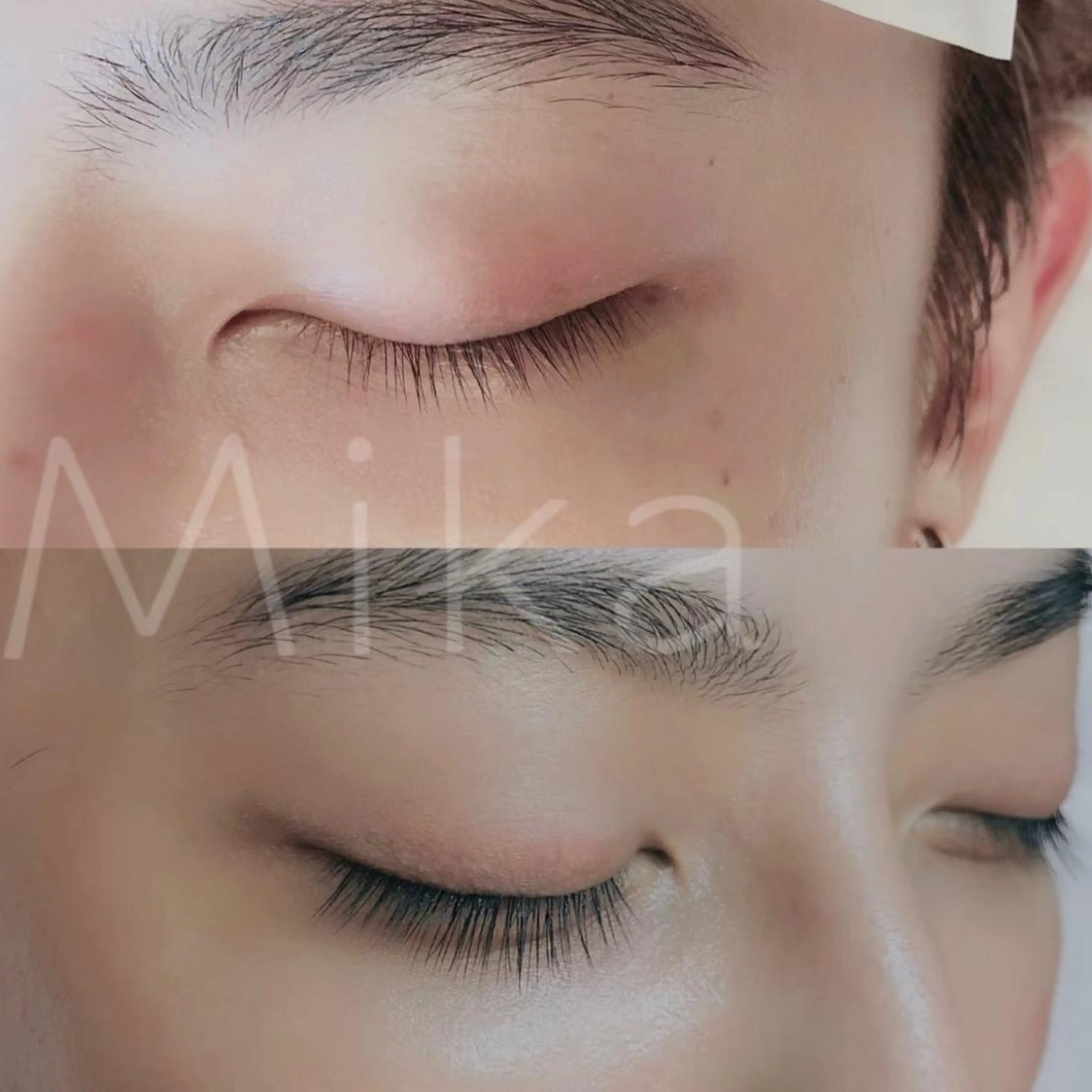 キッズ マツエク・マツパ マツエク ダブル テーマのマツエク・マツパデザイン