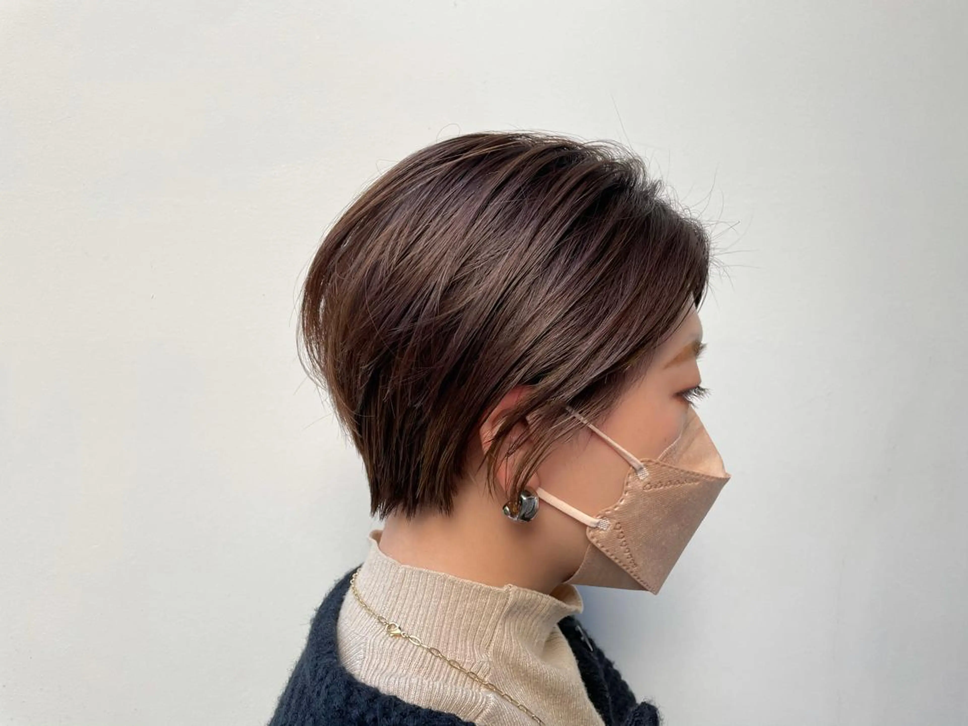 ショート カラー ショートヘア g hair design所属・土屋 紗也果のヘアスタイル