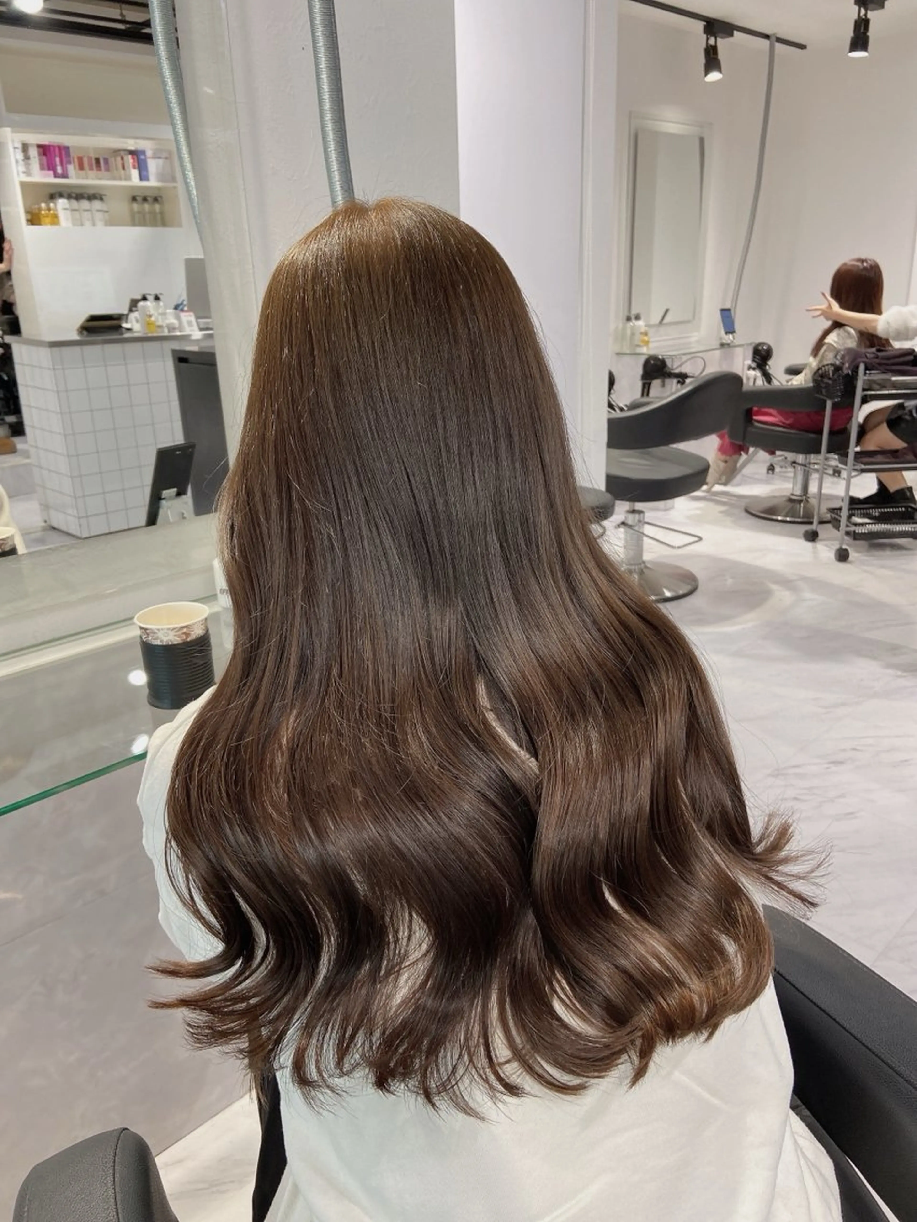 セミロング カラー ヘアカラー 🌿透明感赤み消し Keishin🌿のヘアスタイル