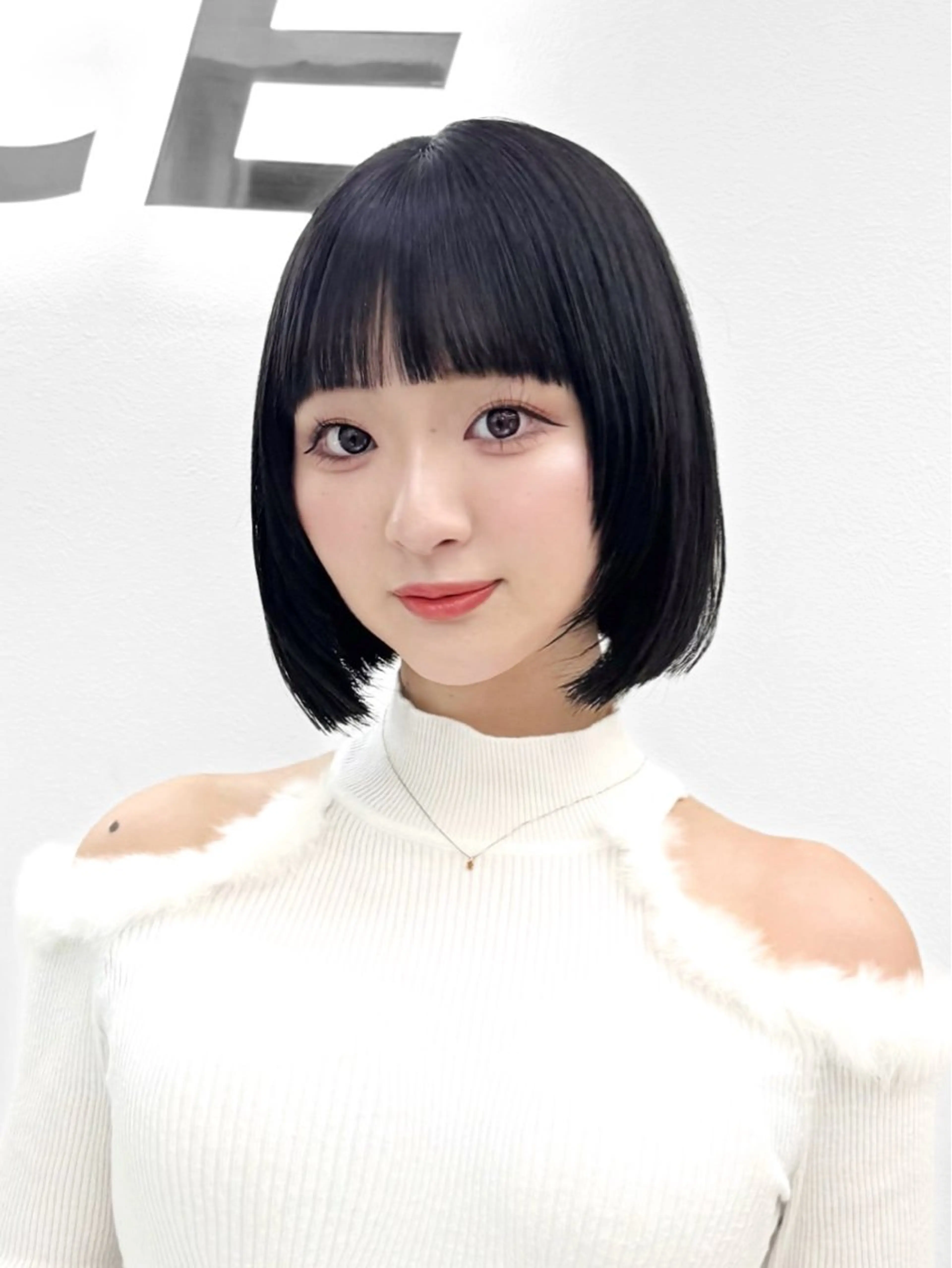 ミディアム カラー ヘアアレンジ カット ヘアカラー トリートメント ヘッドスパ ヘアセット ‎🤍韓国ボブ/ 縮毛矯正🪽‪ひかりのヘアスタイル