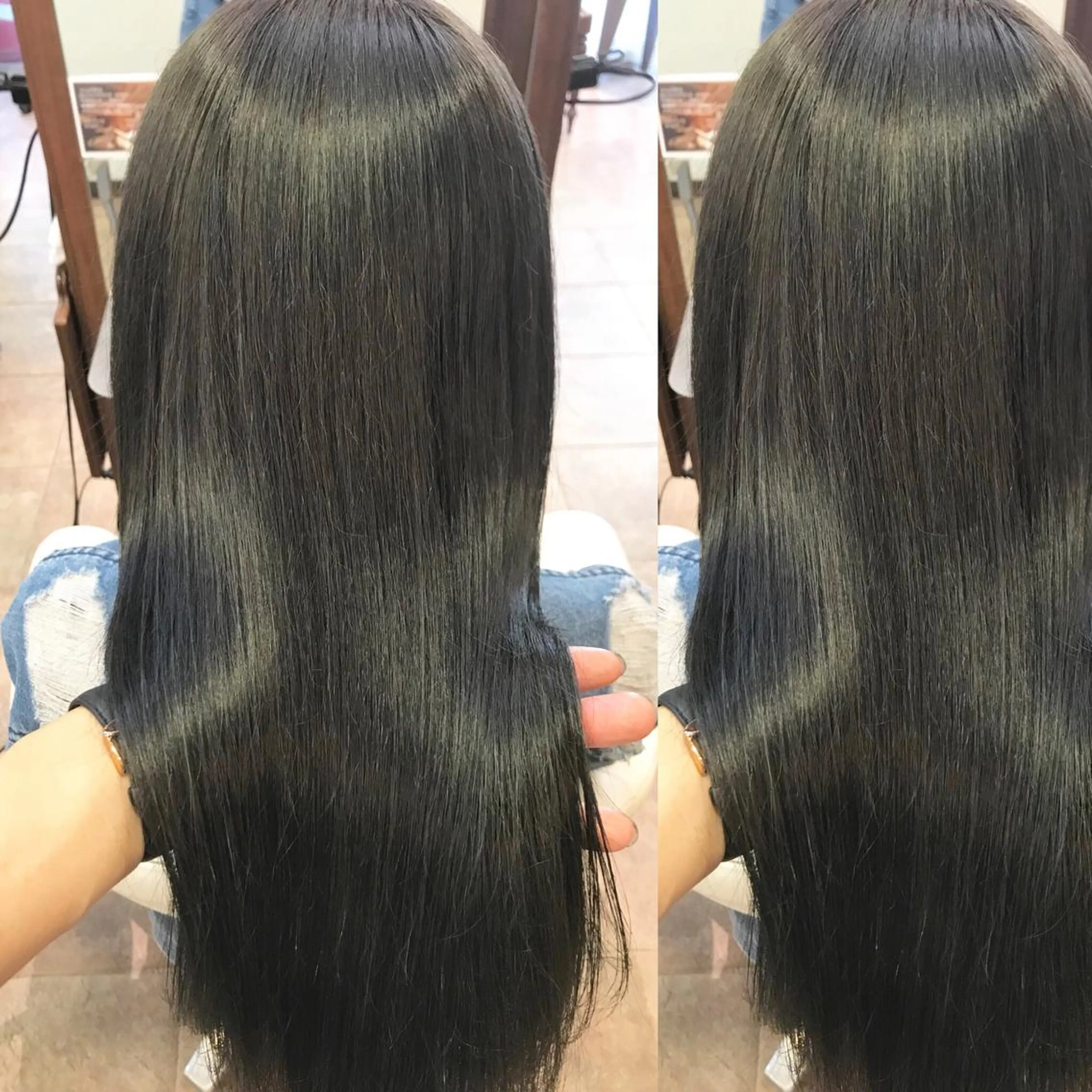 カラー 透明感カラー グレージュ 白髪世代の悩み解決 阿部耕大のヘアスタイル