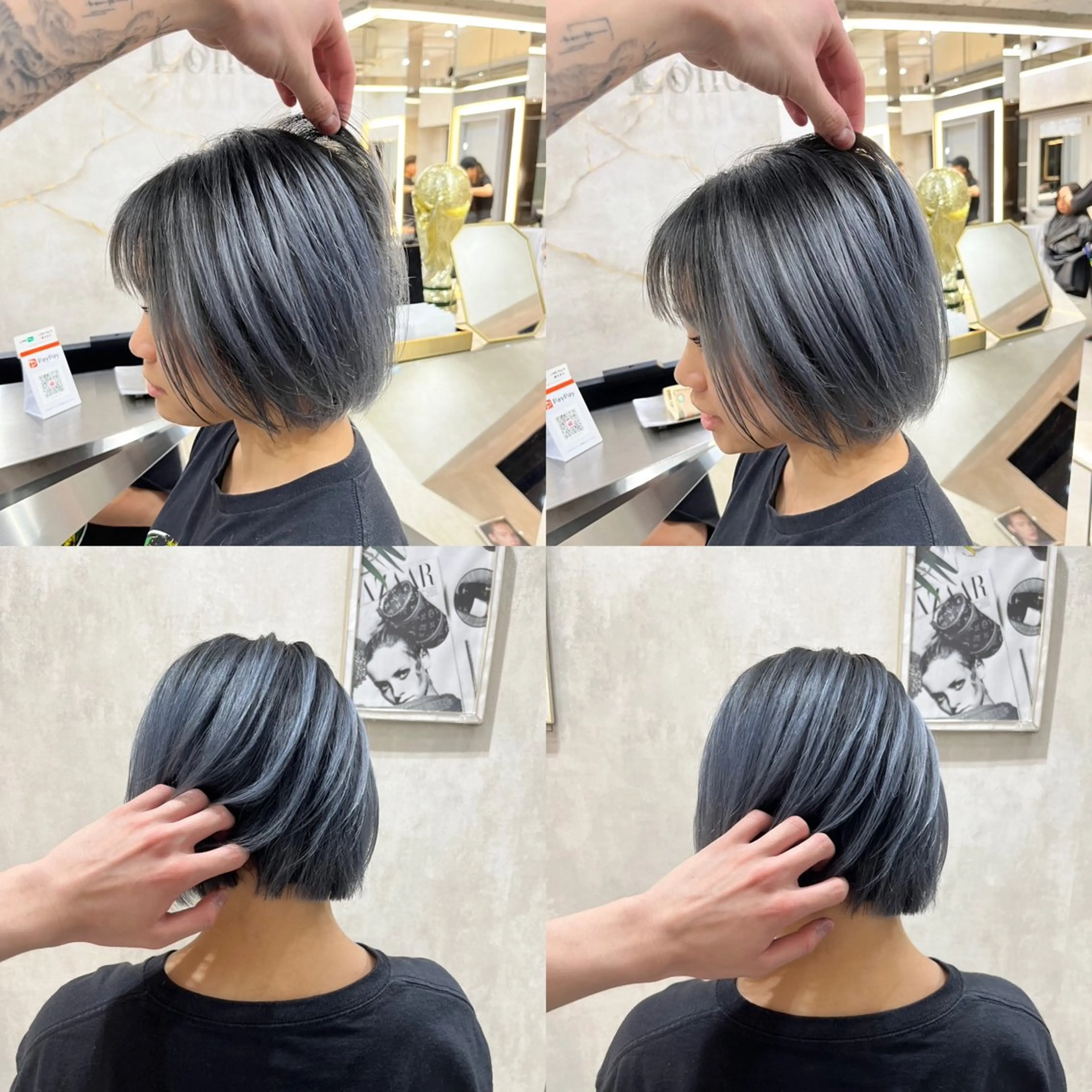 ショート カラー 池袋/似合わせ/縮毛 髪質改善【ugen】のヘアスタイル