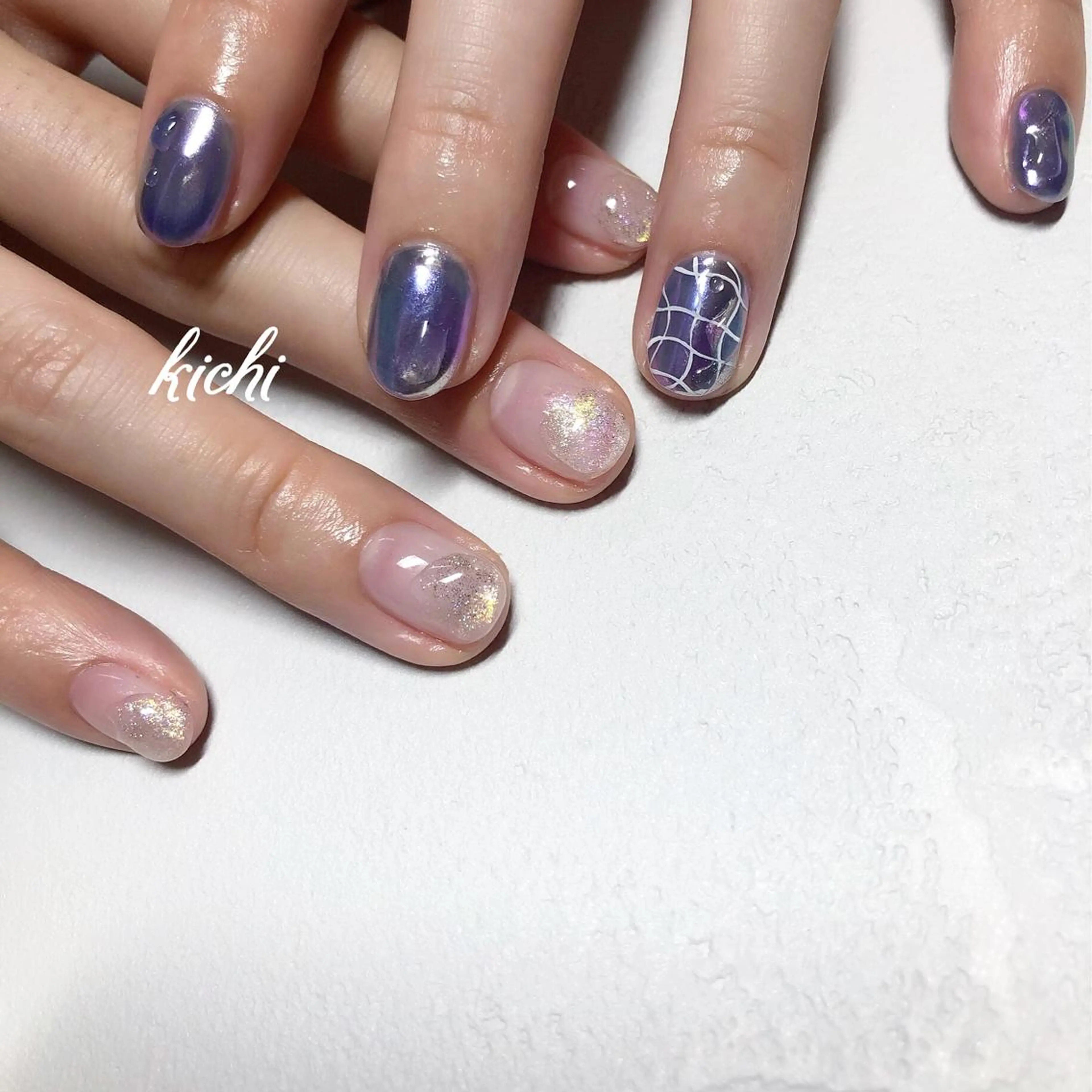 ネイル kichi･:* みじゅのネイルデザイン