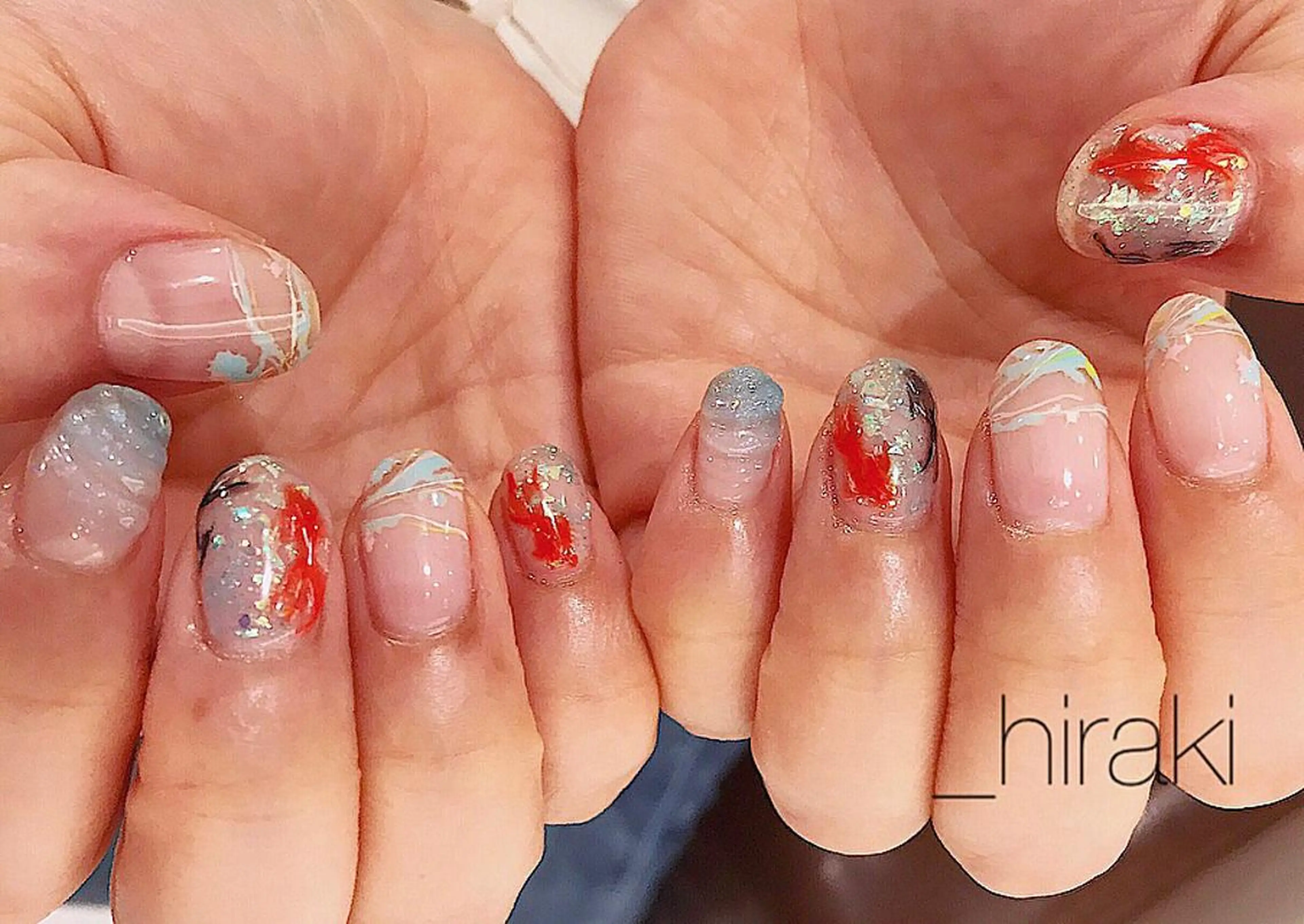 ネイル nail atelier AMBER所属・saori .の眉毛・アイブロウイメージ