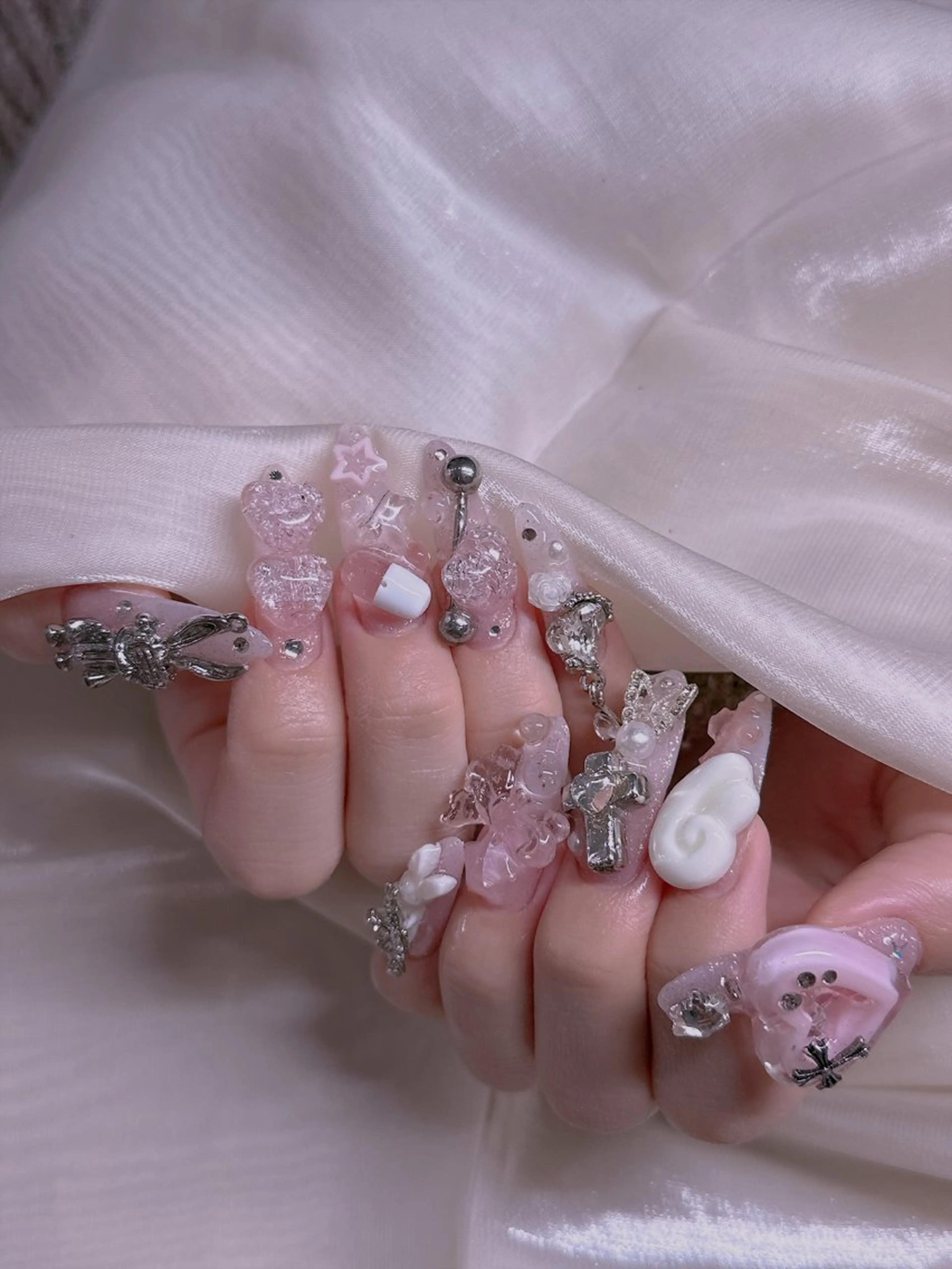 ネイル ハンドネイル エムズ エムズのマツエク・マツパデザイン