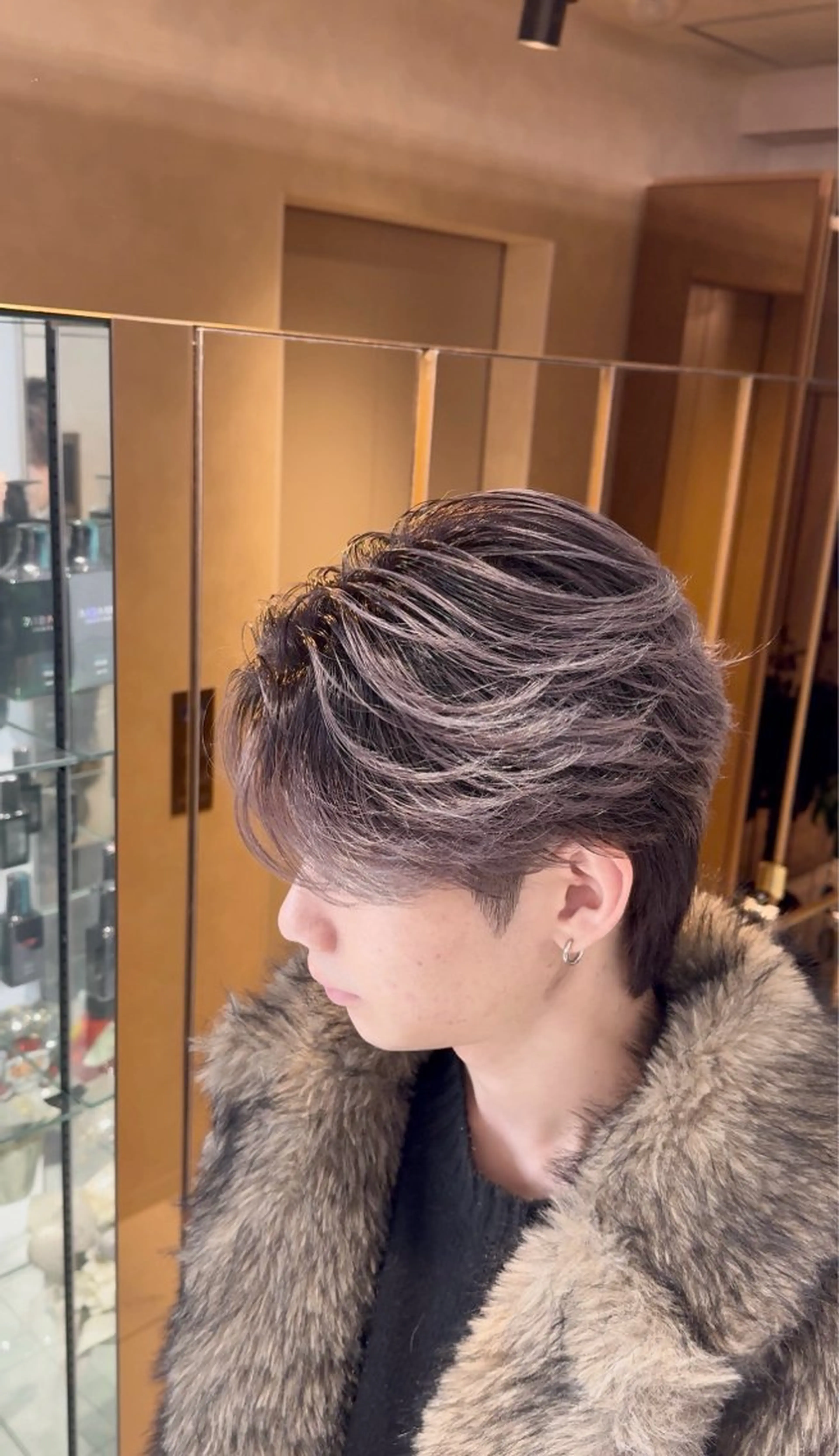 カラー カット ヘアカラー バレイヤージュ 🌈 ハイシマ ユウイのヘアスタイル