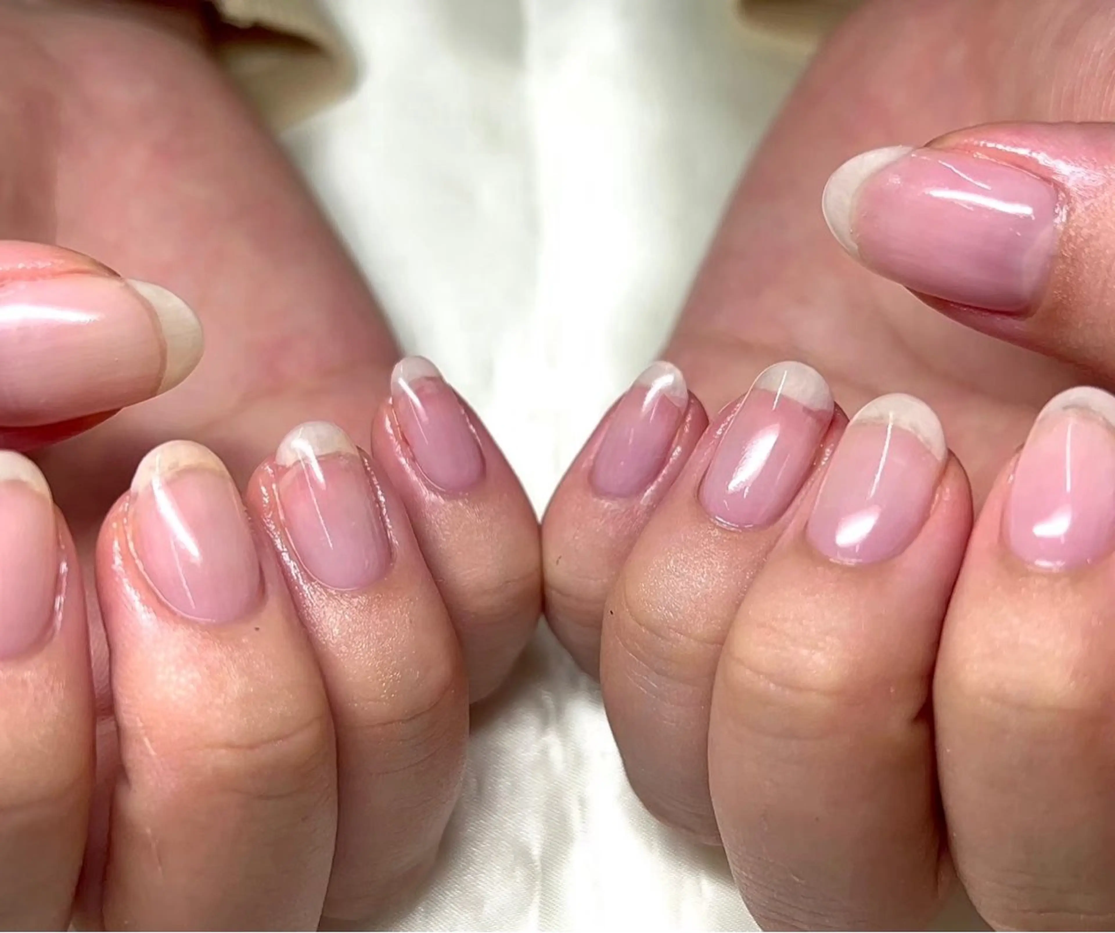 【限定価格‼️】オフ込・甘皮ケア付き！クリアカラーの写真