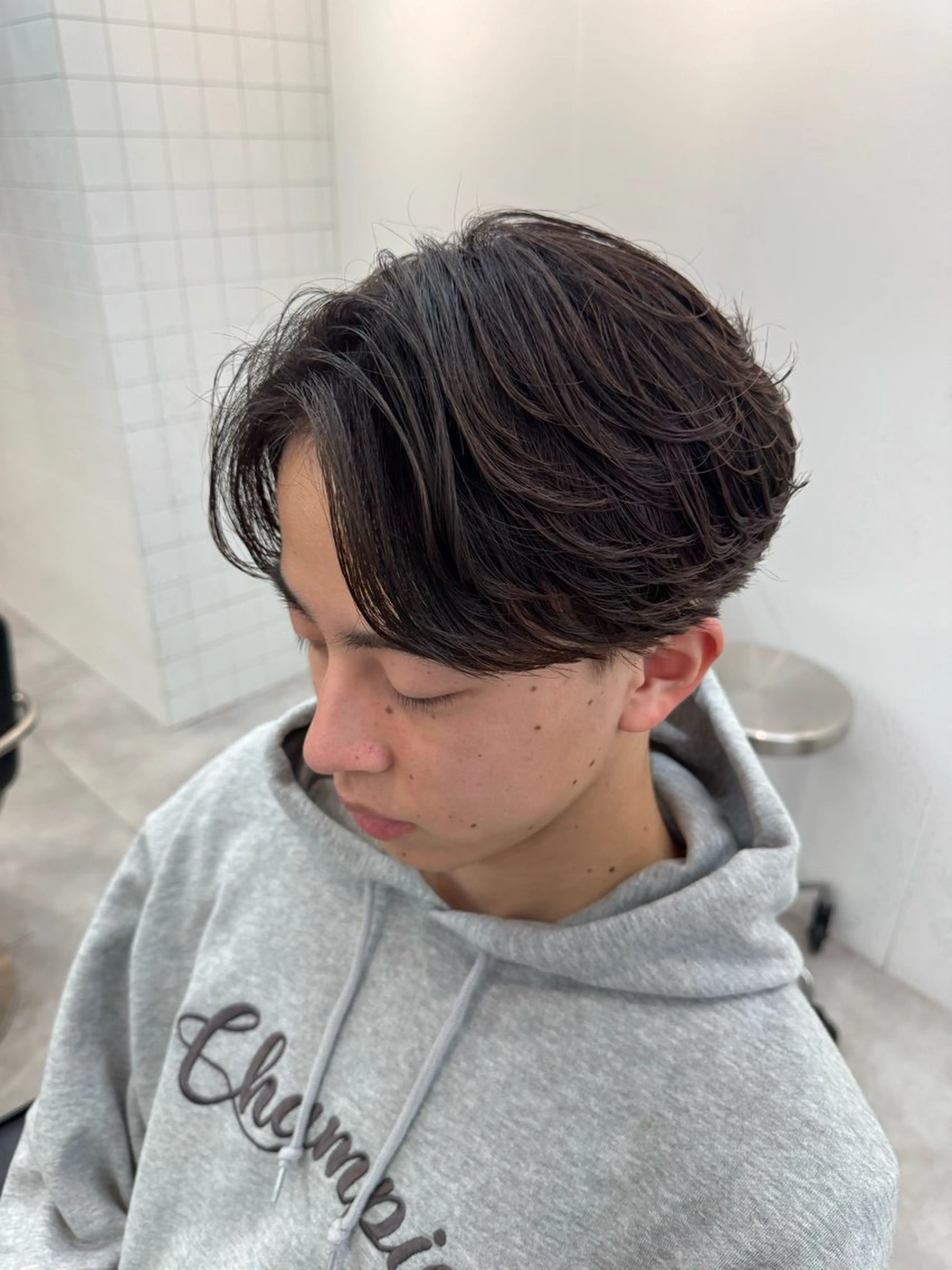 パーマ メンズ メンズパーマ カット パーマ 大宮メンズ特化/パー マ職人/小川藍人のヘアスタイル