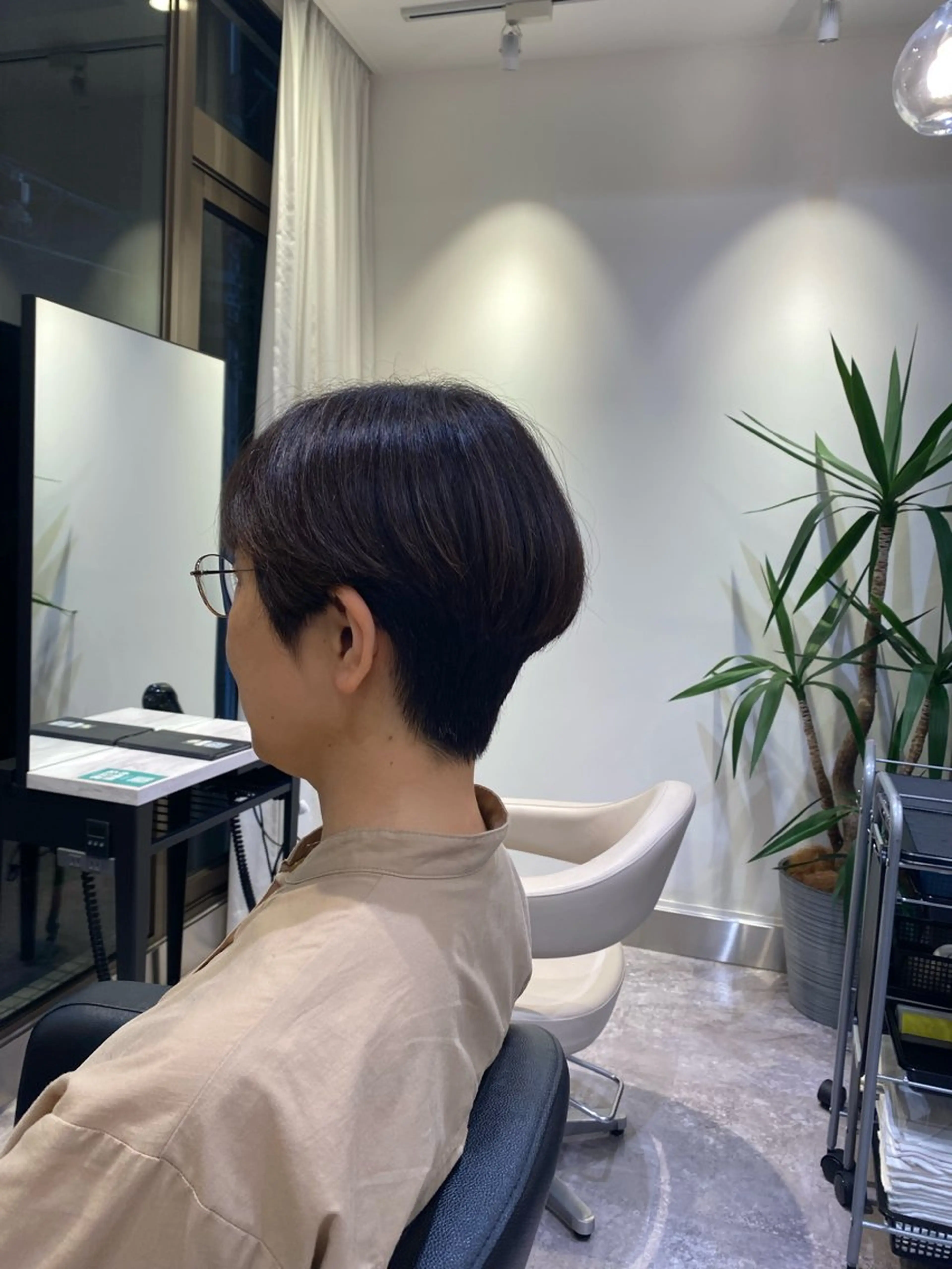 ショート ショートヘア ヘアカラー 下田 陸斗のヘアスタイル