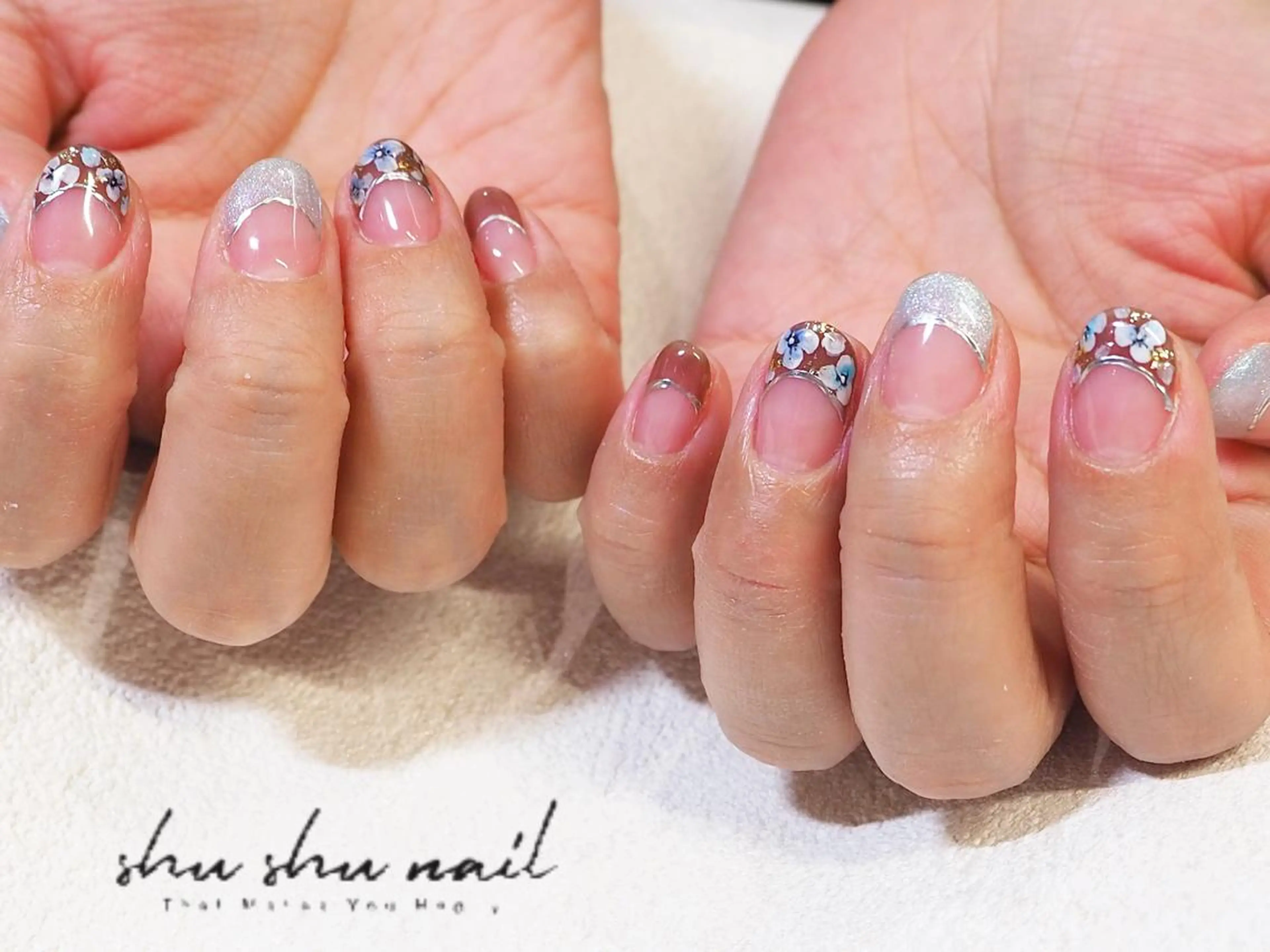 ネイル フラワーネイル shushunail所属・和田 周子のネイルデザイン