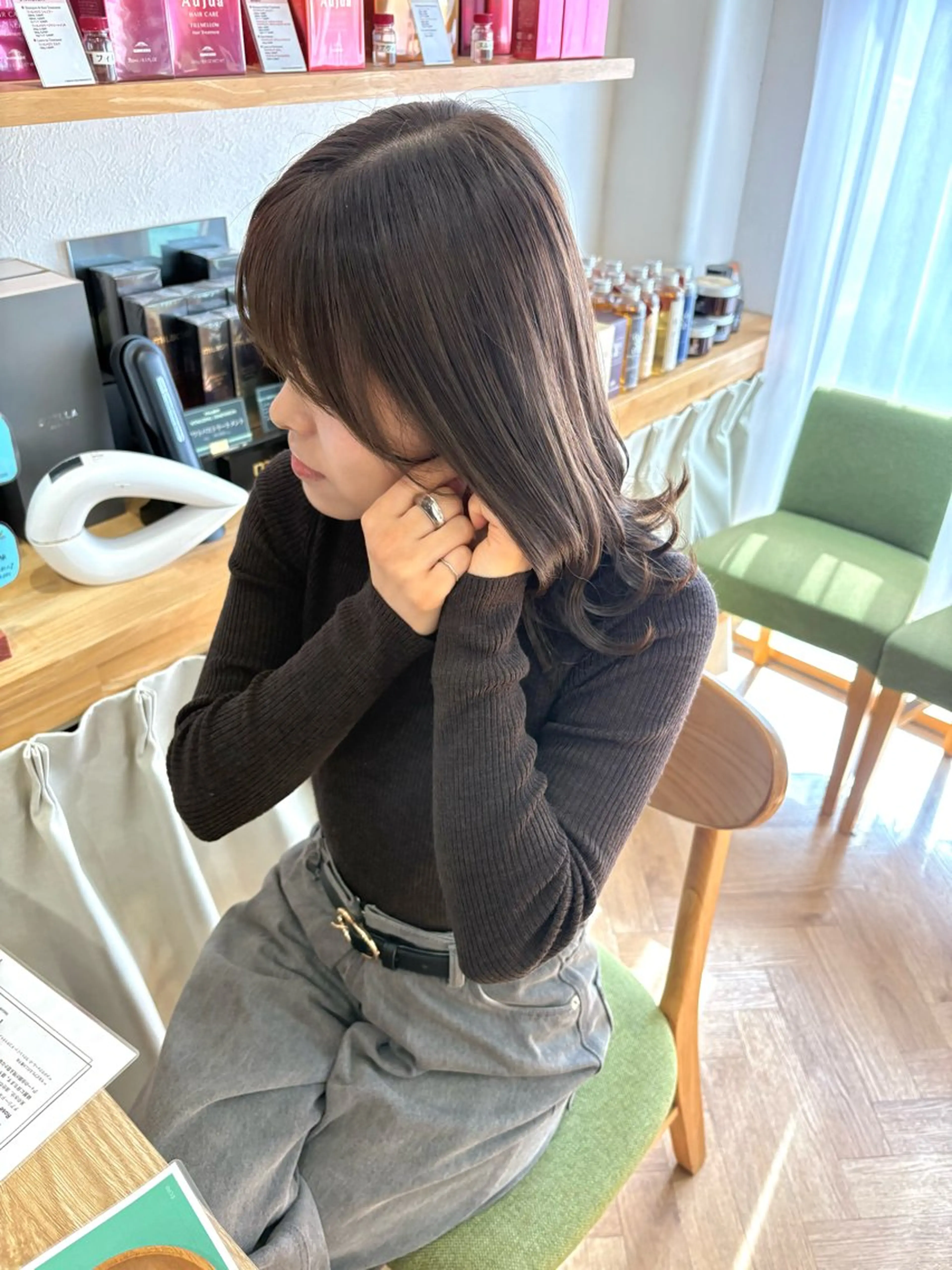 ☆話題のイルミナカラー💛ツヤ、透明感アップ！(ワンカラーのみです)　[姫路/艶髪/透明感カラー]の写真