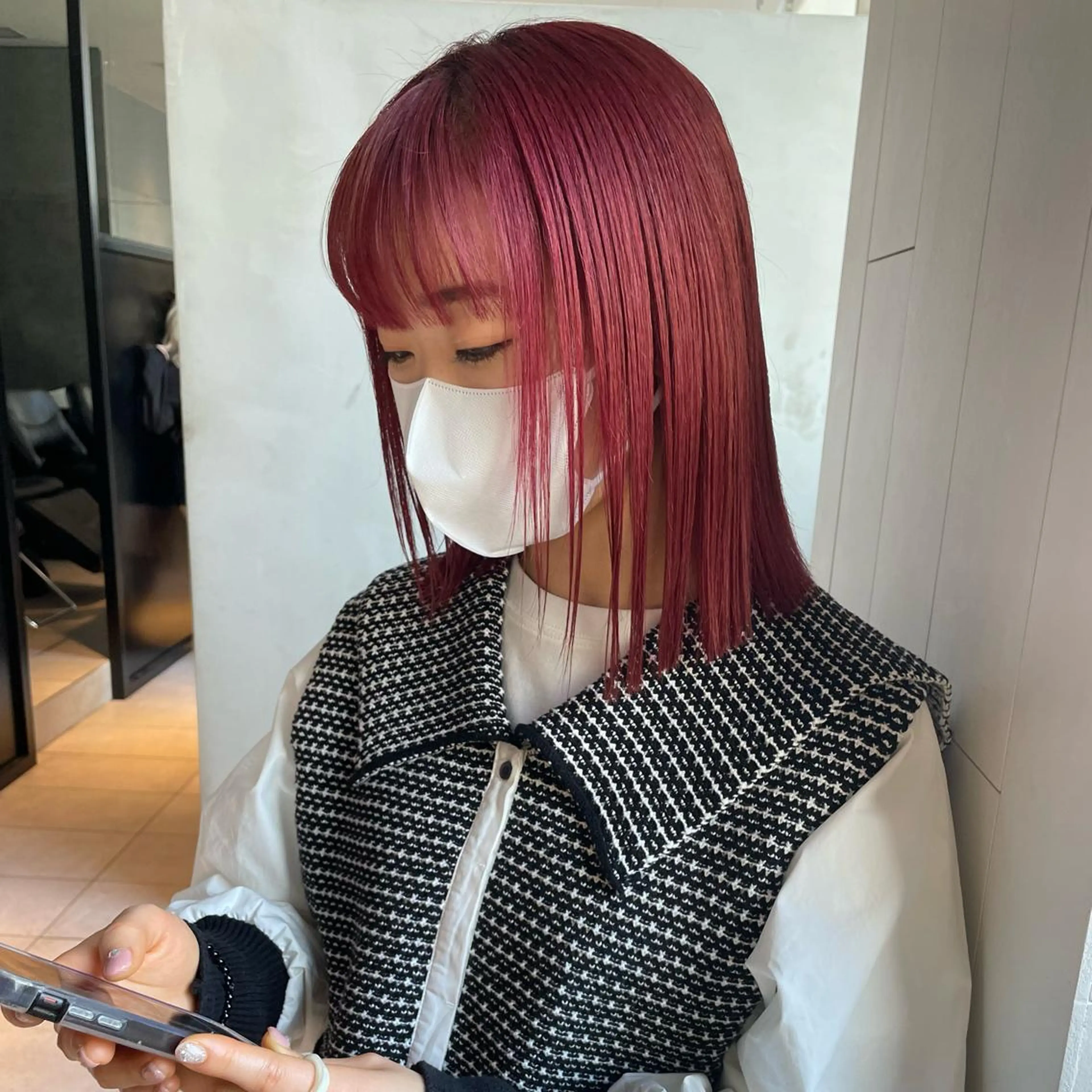 ミディアム カラー Kouta/似合わせ /パーマ/カラーのヘアスタイル