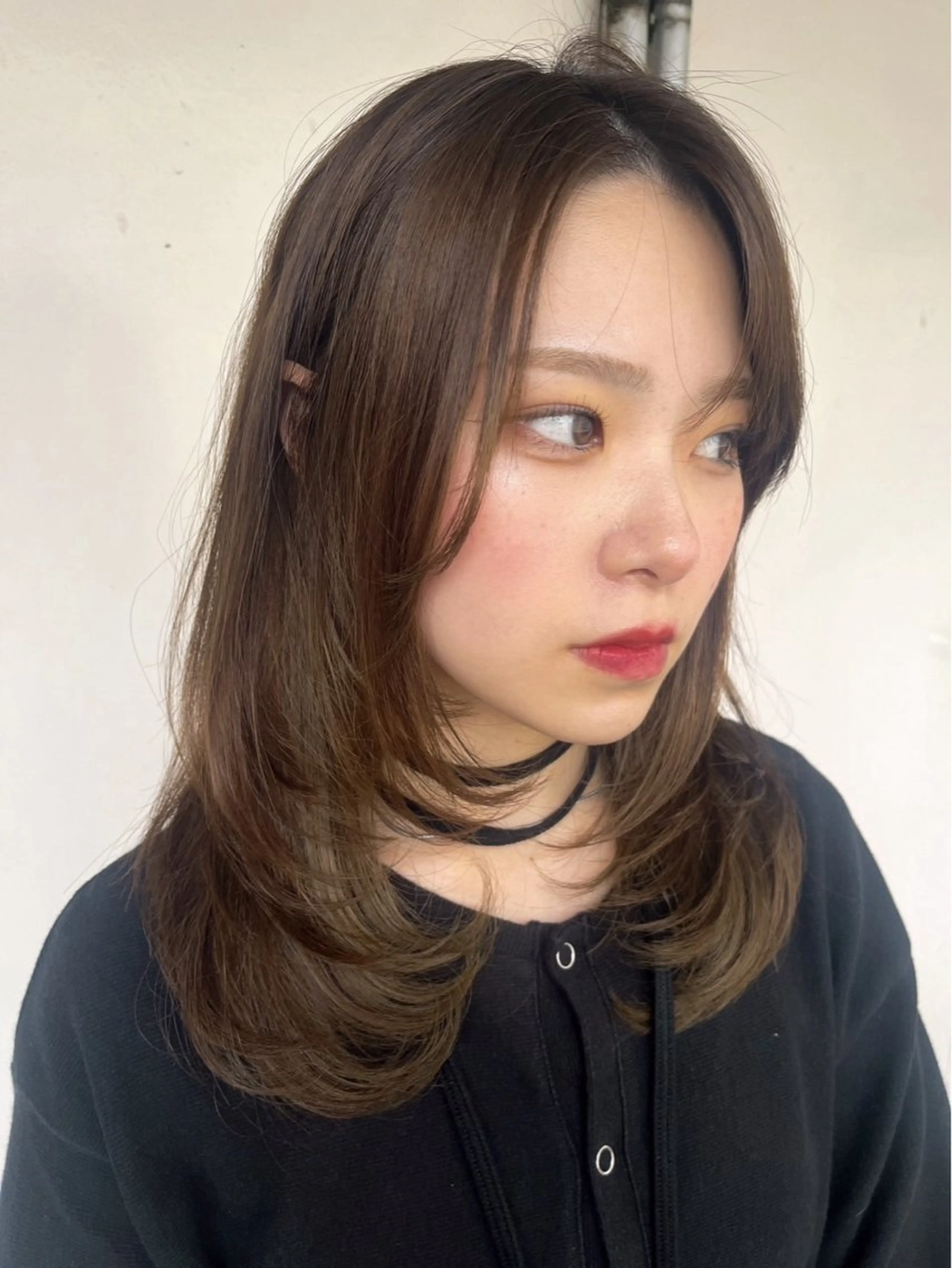 ミディアム レイヤーカット 小野寺空也✂️ 似合わせショートのヘアスタイル