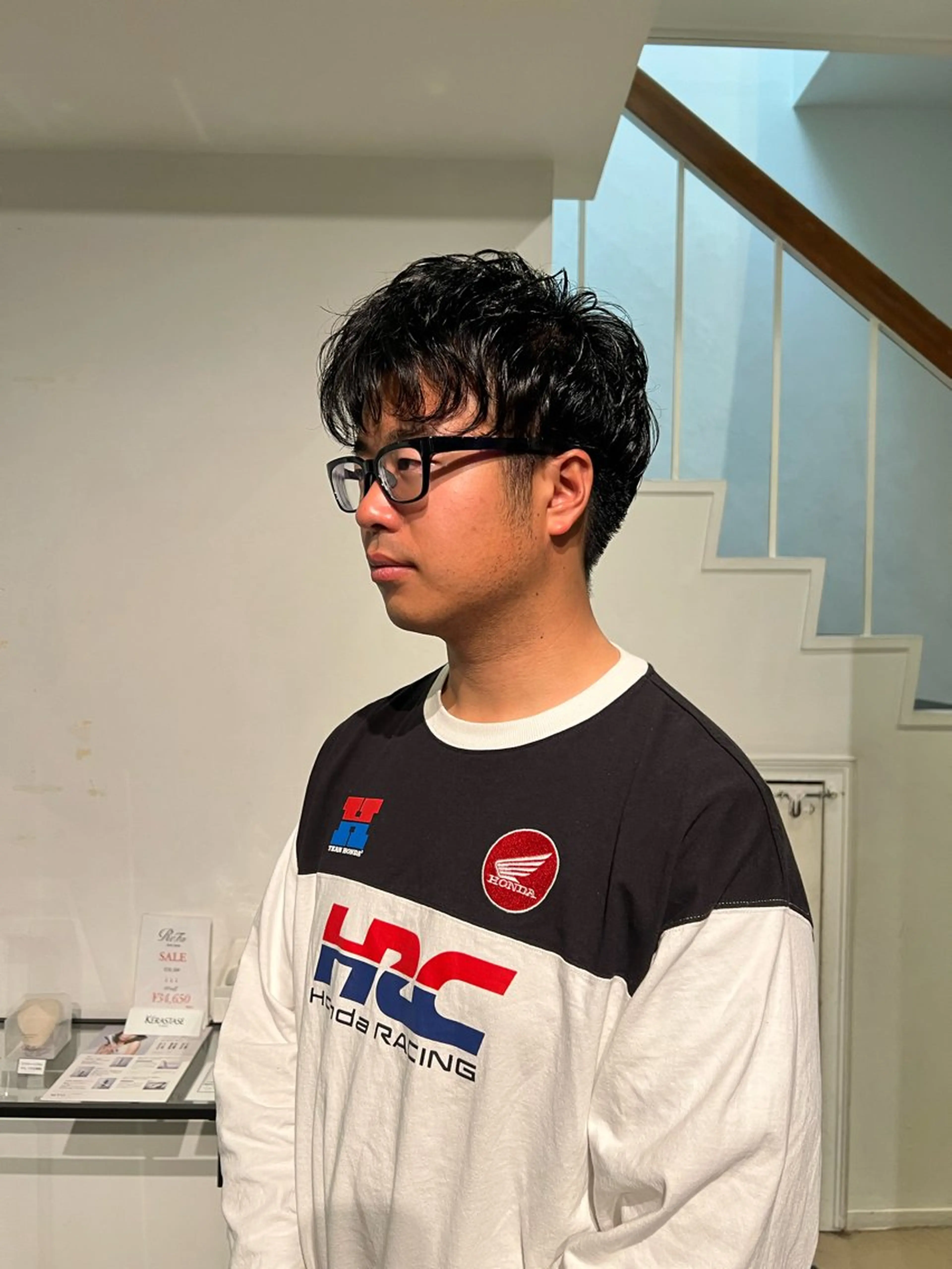 パーマ メンズ ムラコシヒカリ lapenseeのヘアスタイル