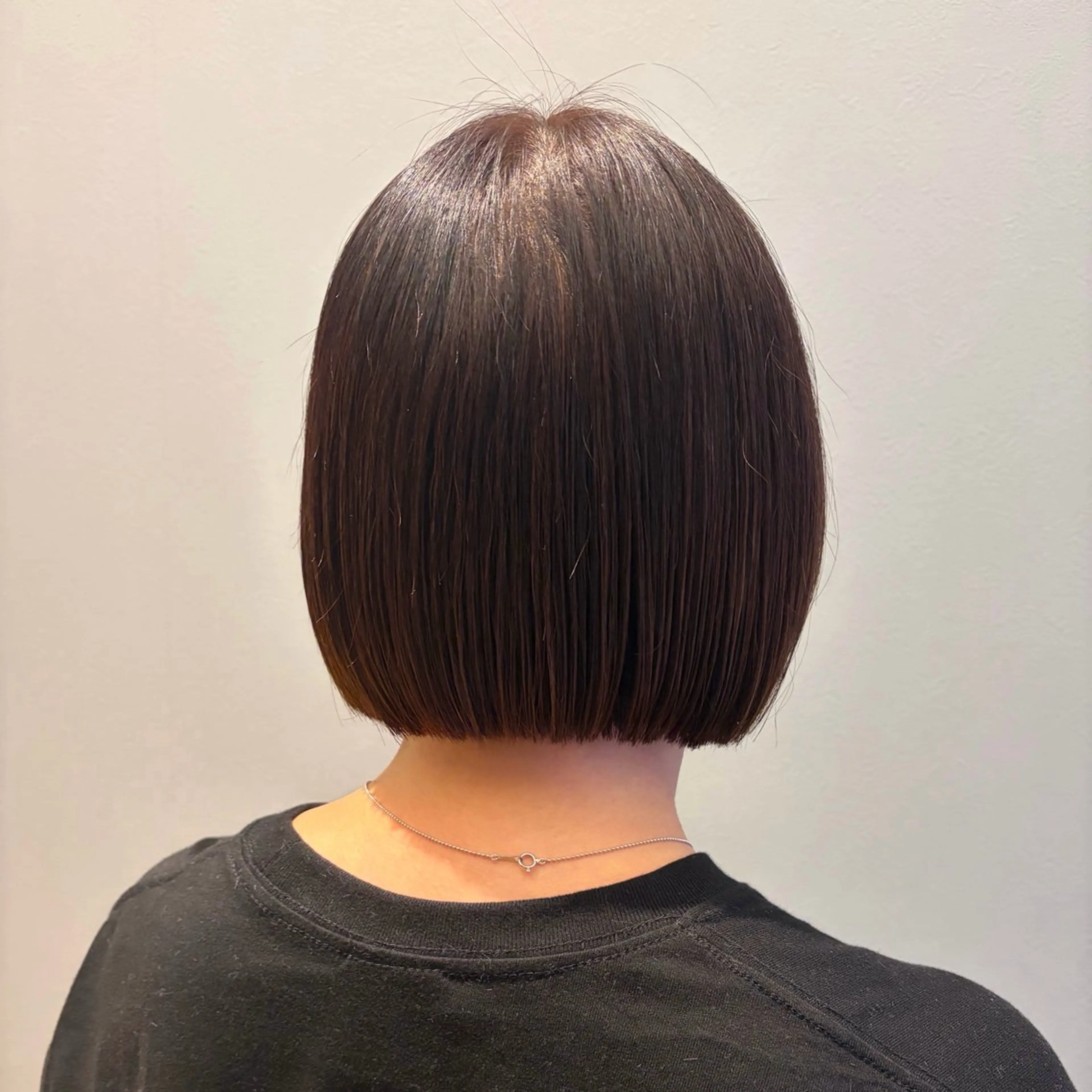 ショート ボブ 田中 優菜のヘアスタイル