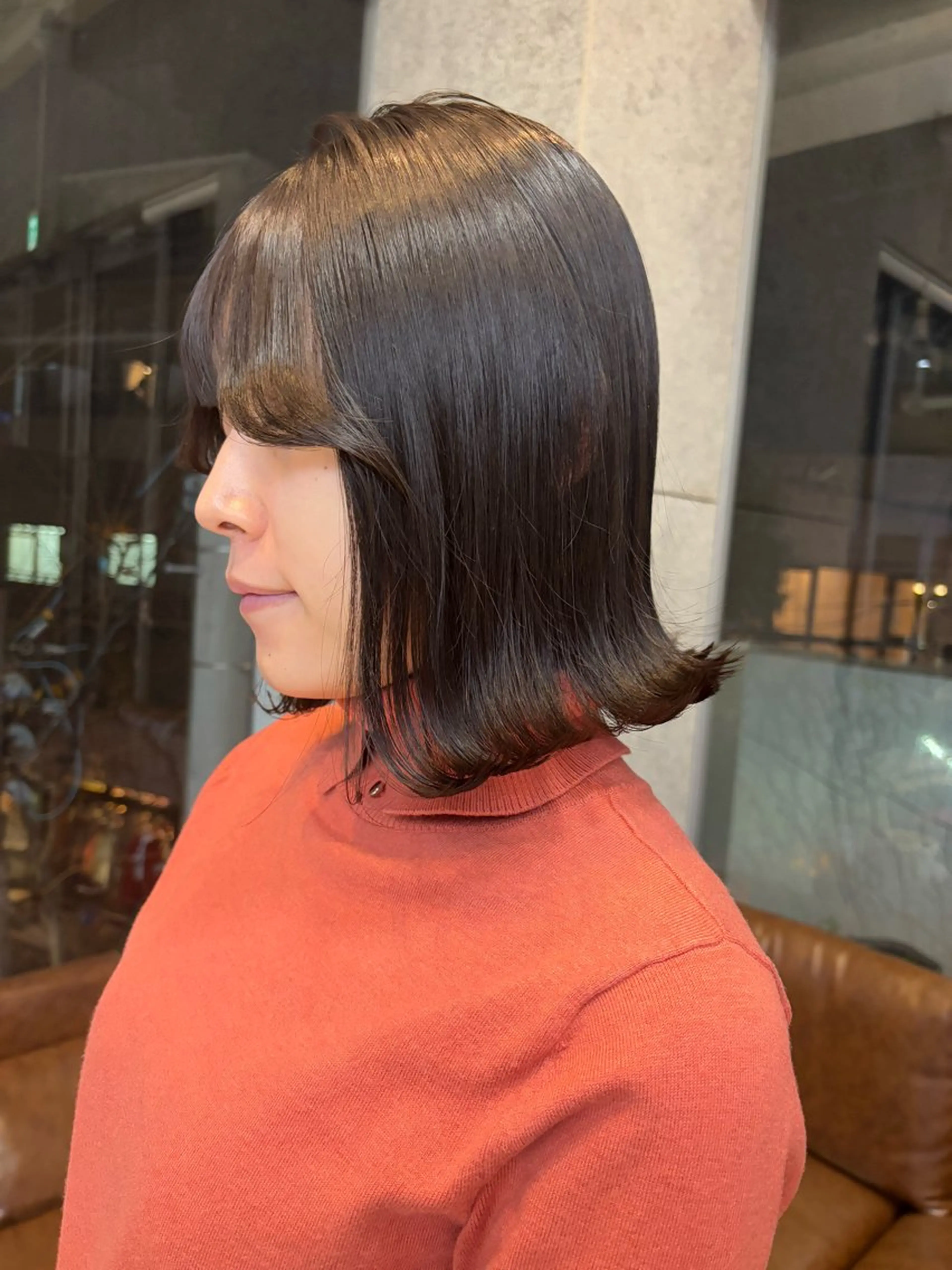 ショート カラー パーマ ヘアアレンジ カット ヘアカラー トリートメント ヘッドスパ ヘアセット 押切 響　のヘアスタイル