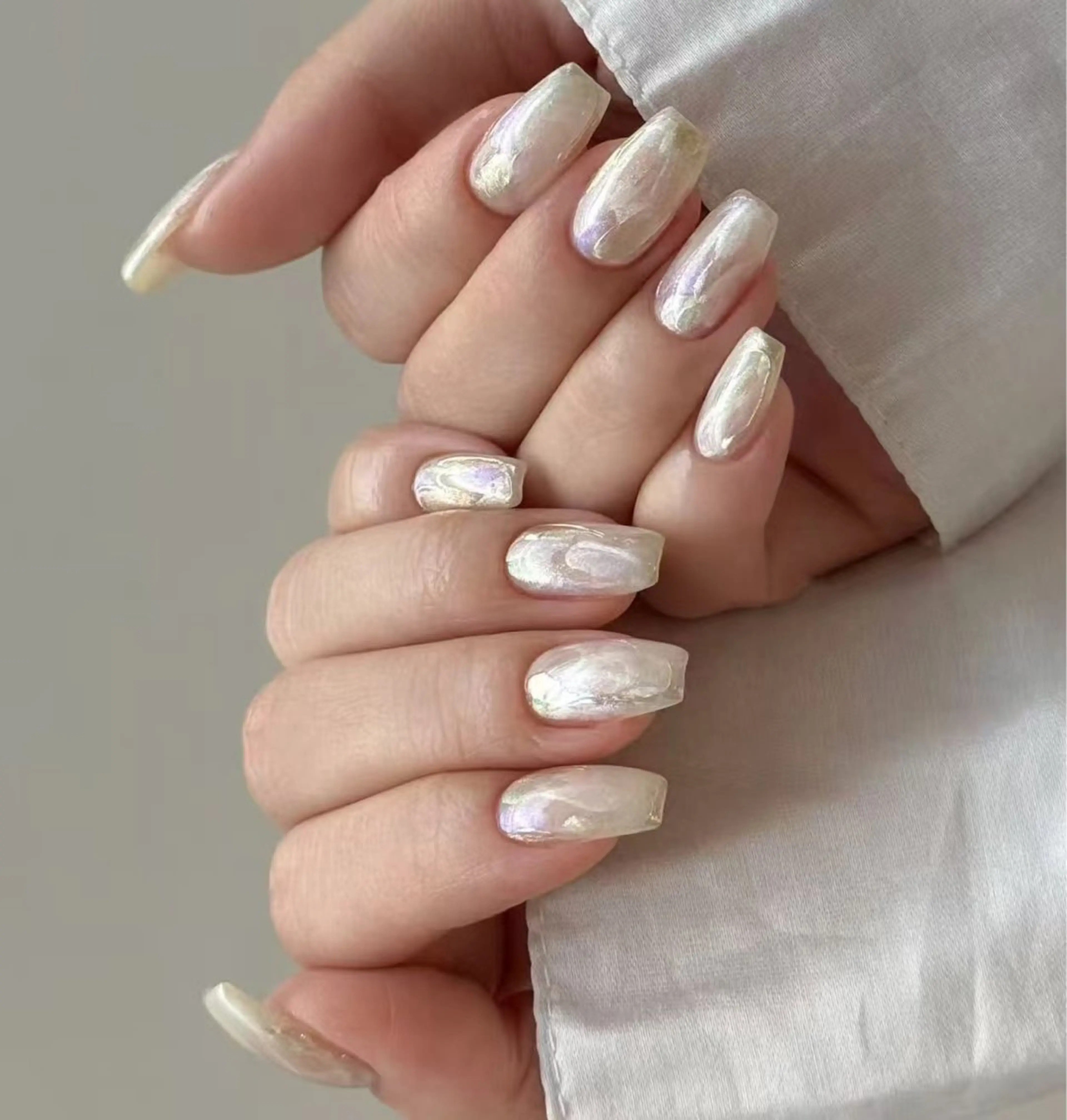 ネイル オーロラネイル フラワーネイル フットネイル フレンチネイル ジェルネイル ハンドネイル BabyYouMi ねねのネイルデザイン