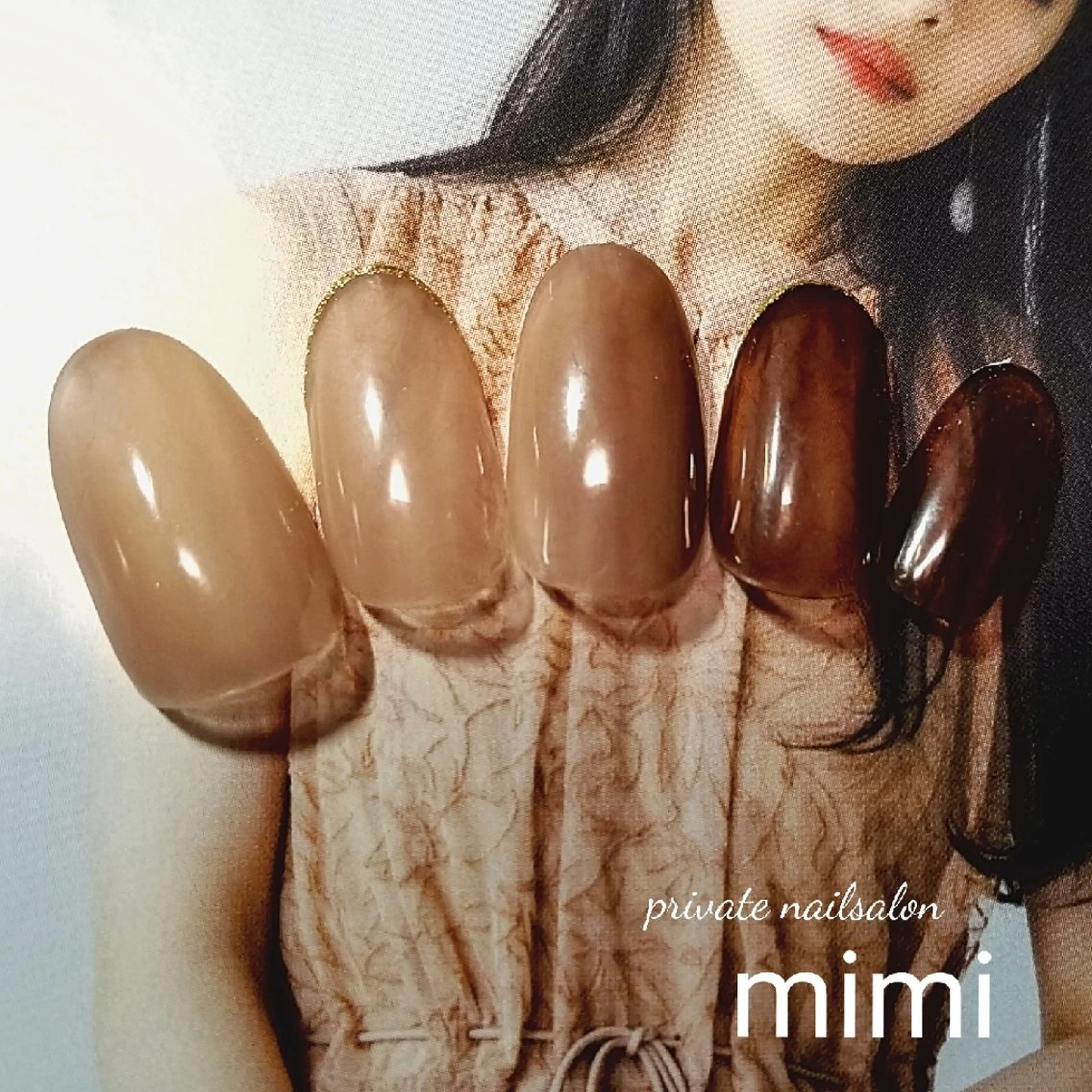 ネイル シンプルネイル ハンドネイル 博多ネイル ｍｉｍｉのネイルデザイン