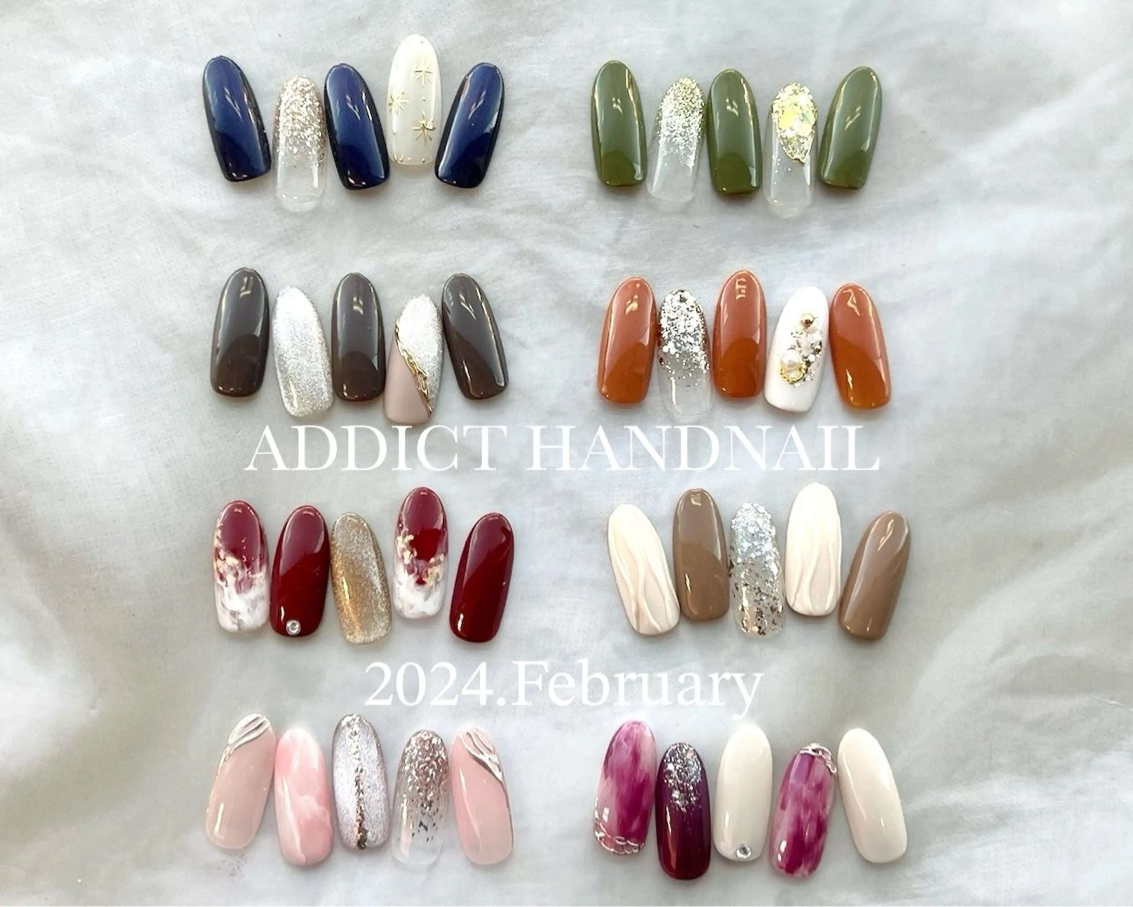 ネイル ハンドネイル ADDICT アディクトのマツエク・マツパデザイン