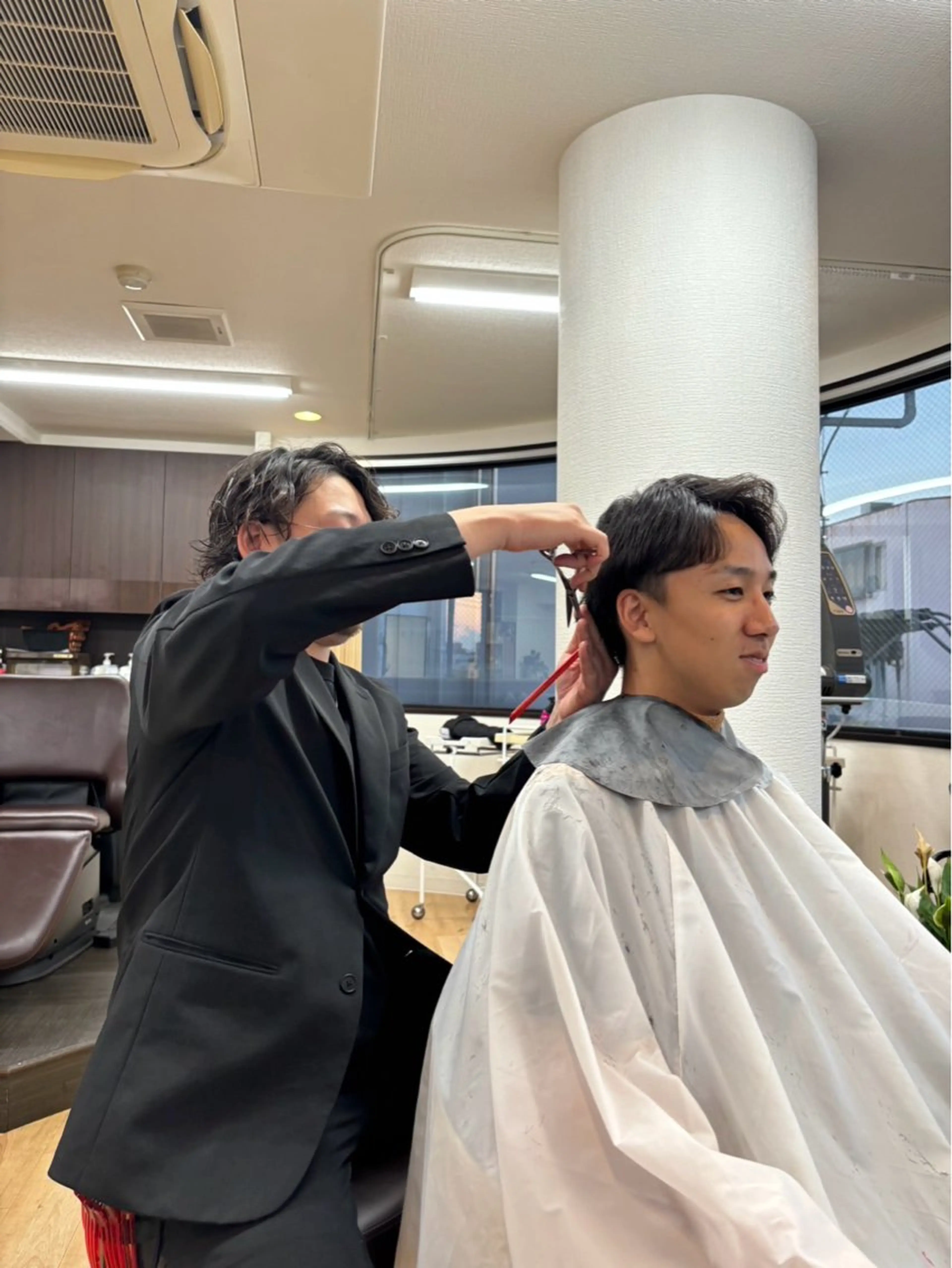 ショート 韓国風ヘア ショートヘア 縮毛矯正 ウルフカット Life make sibllesのヘアスタイル