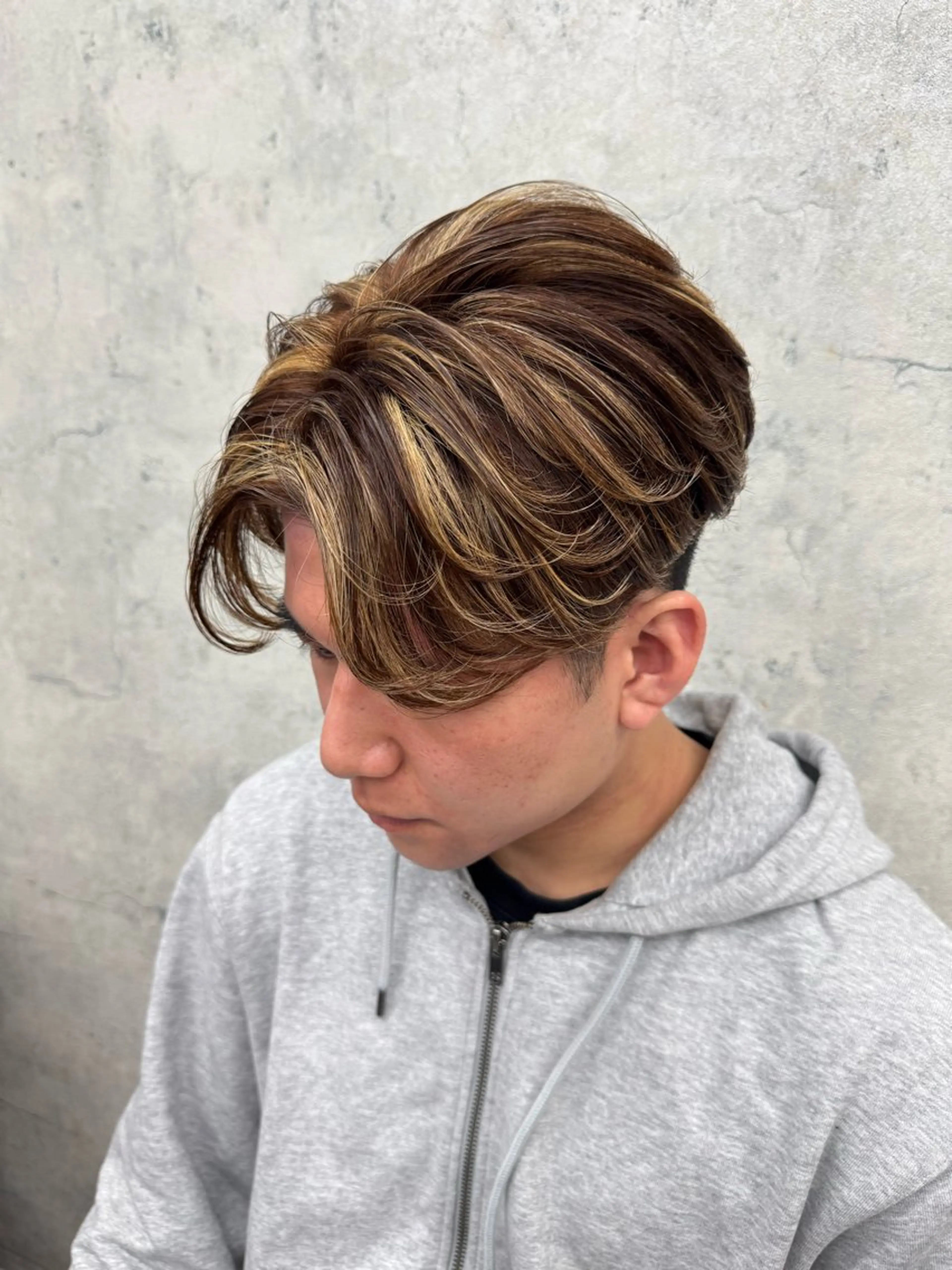 カラー メンズ カット ヘアカラー メンズ/パーマ KAZUKIのヘアスタイル