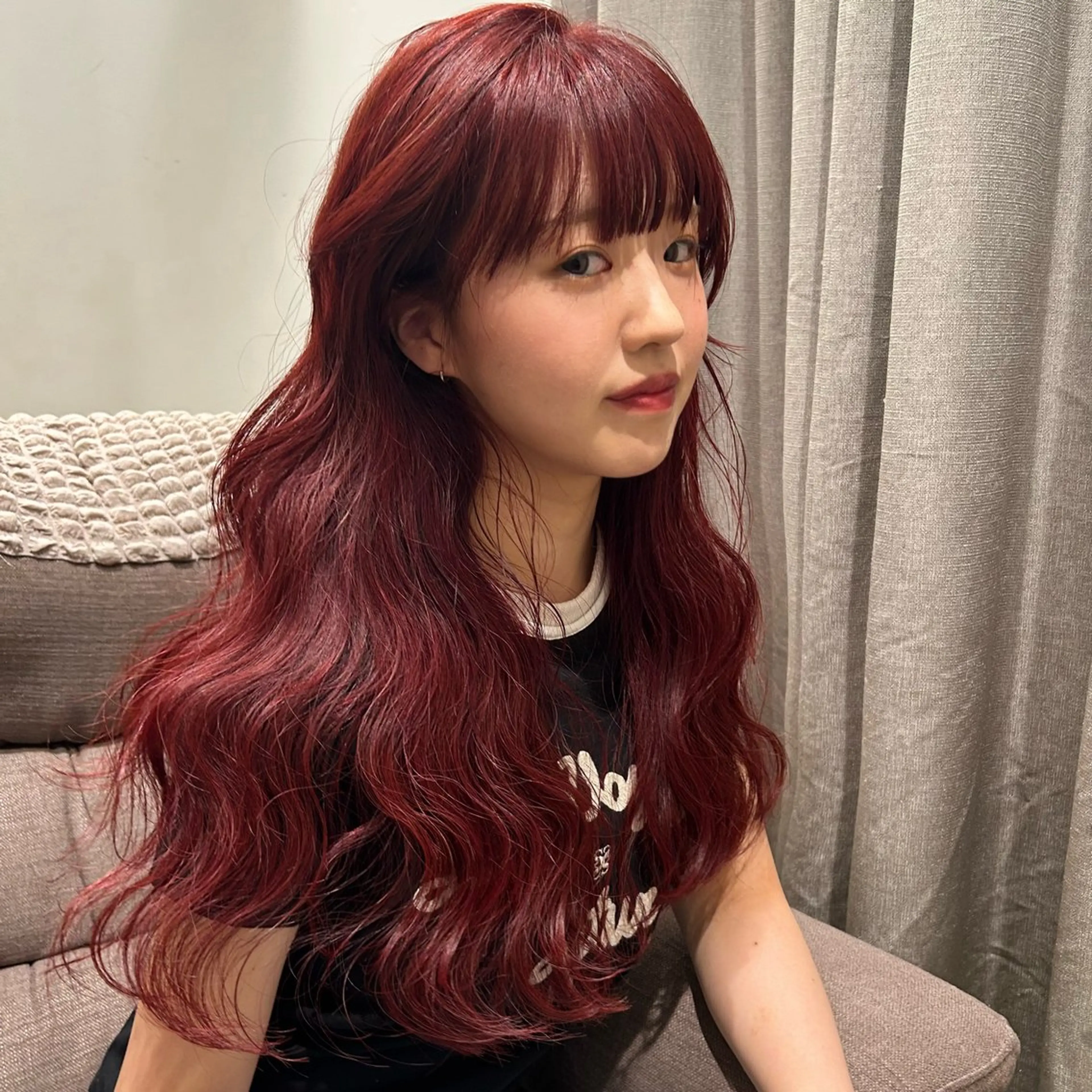 🩸暖色系ワンカラー🩸レッド系得意です✨の写真