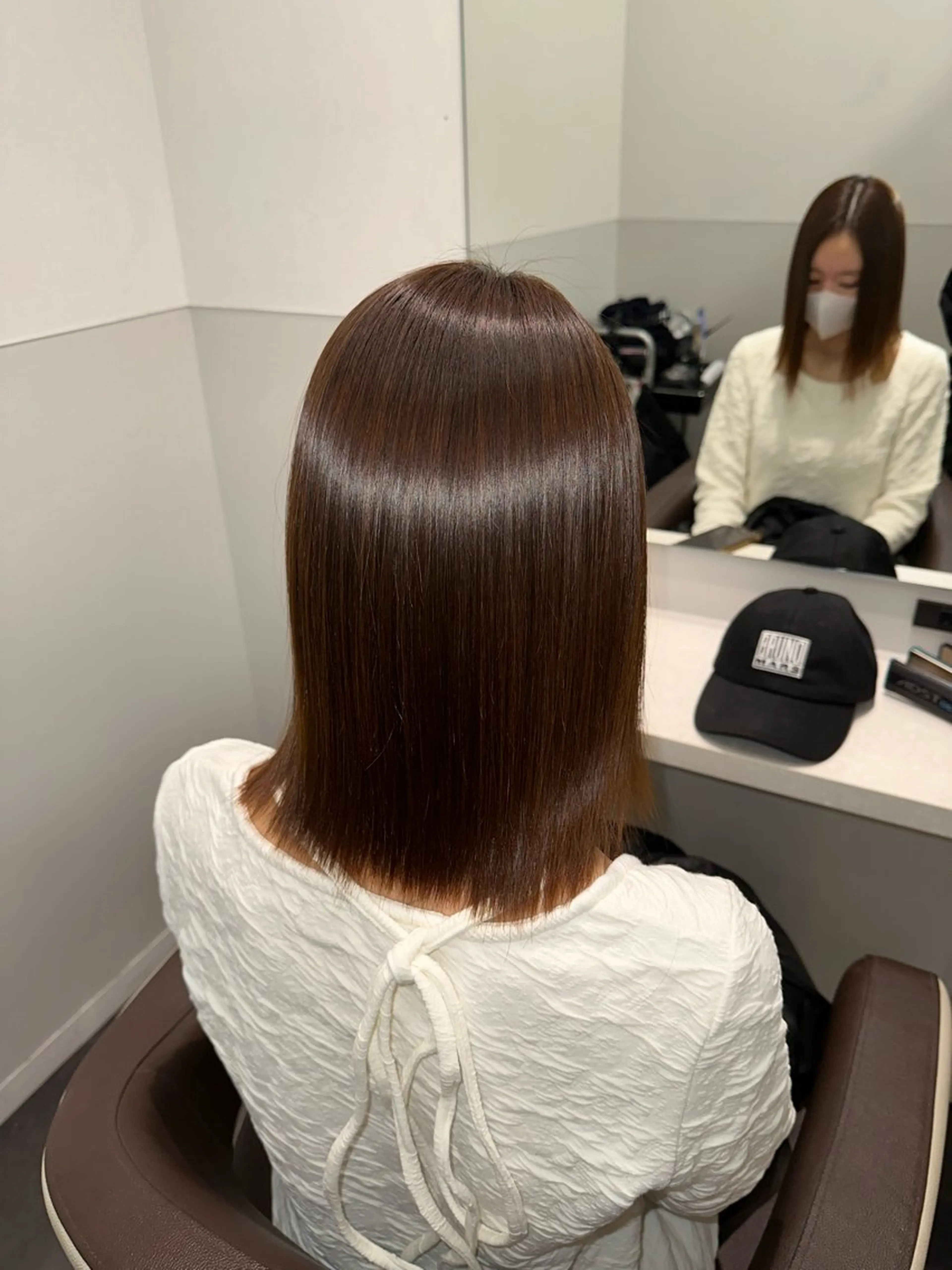 ミディアム Wisteria所属・美髪特化✨ 伊織✨縮毛矯正✨のヘアスタイル