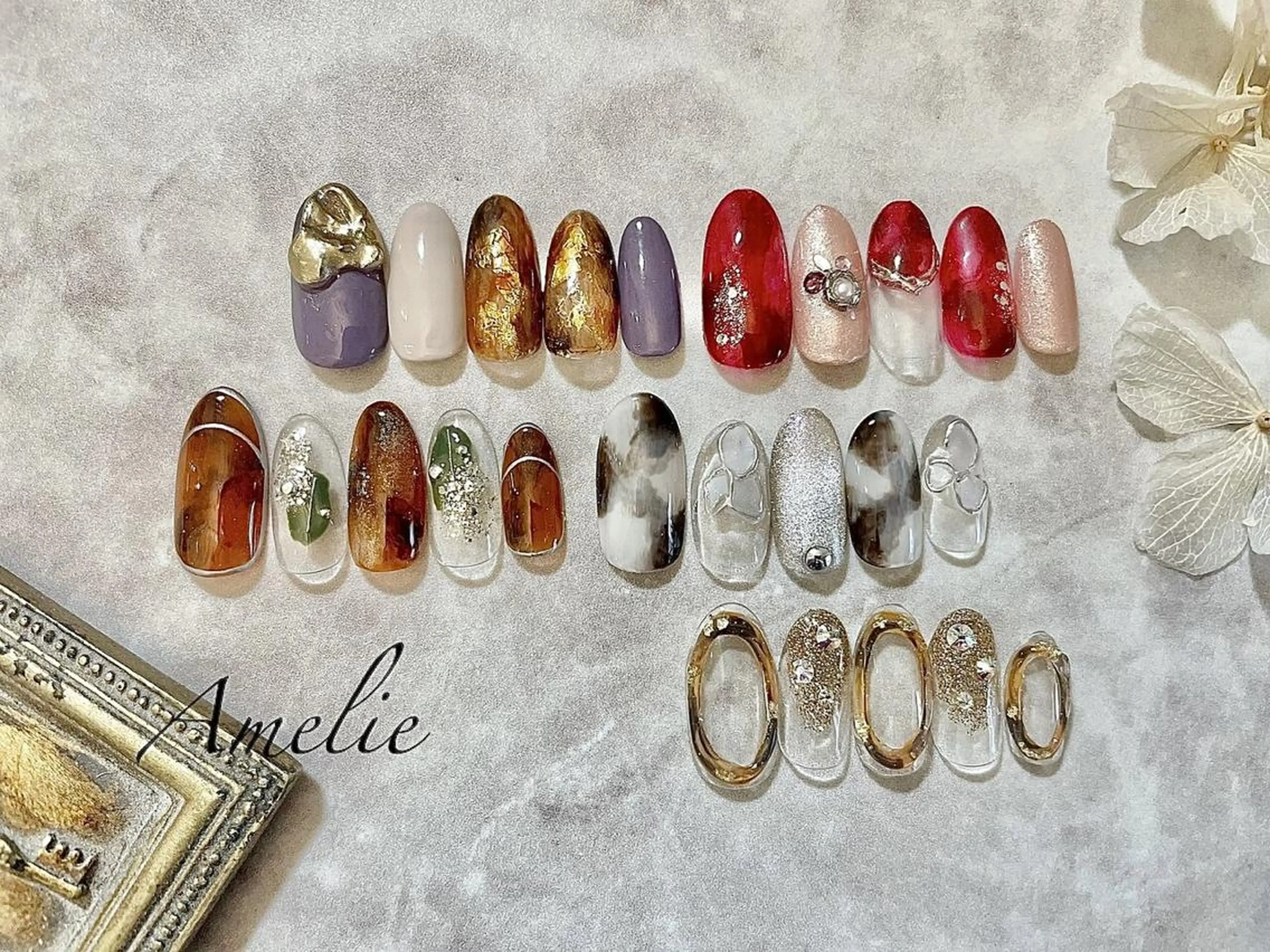 ネイル いちじゅう あおいのネイルデザイン