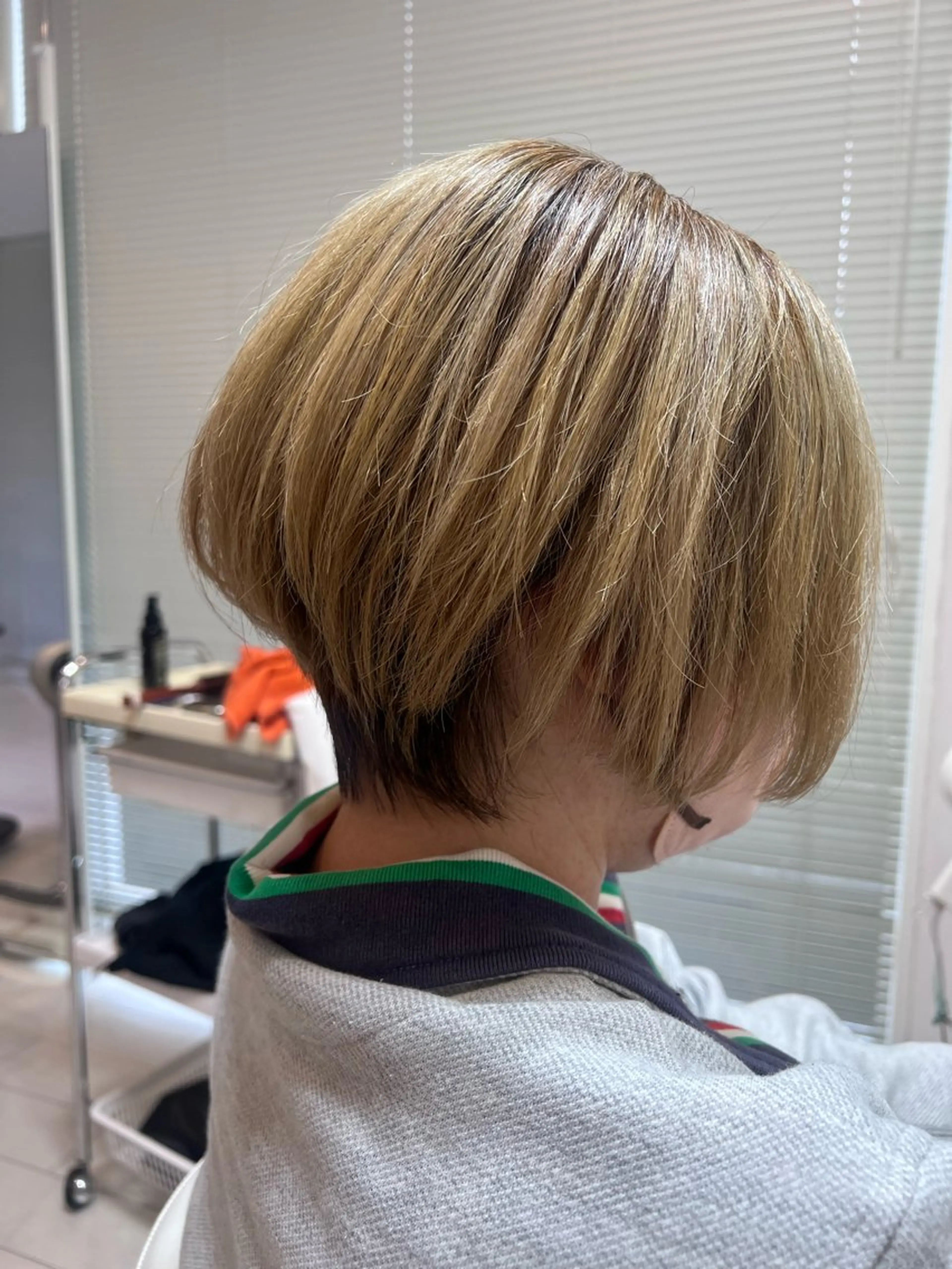 ショート アミーベル🧸🧡 廿日市本店のヘアスタイル