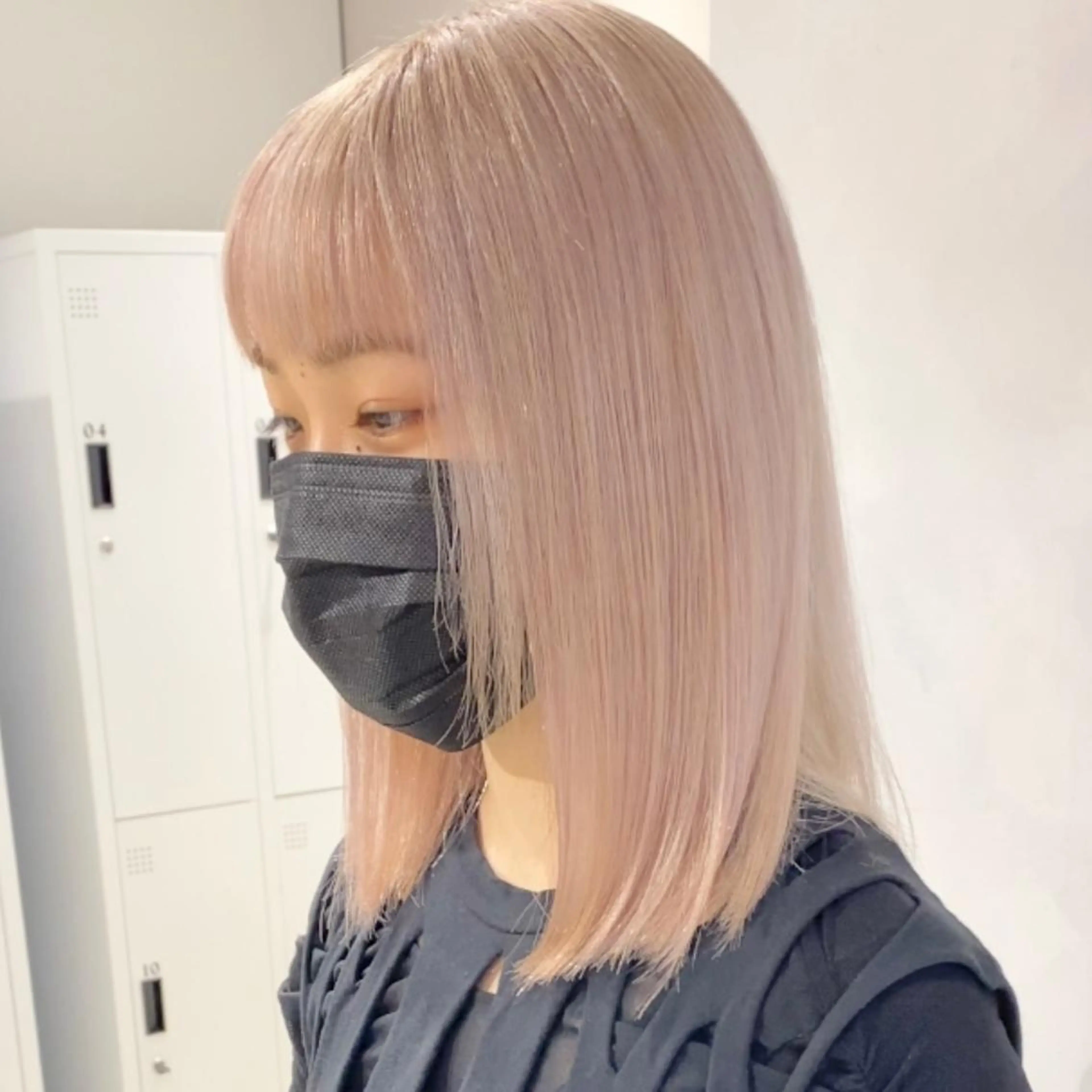 ミディアム カラー ヘアカラー トリートメント カラー系/カット特化 🟠オオタキマサシのヘアスタイル