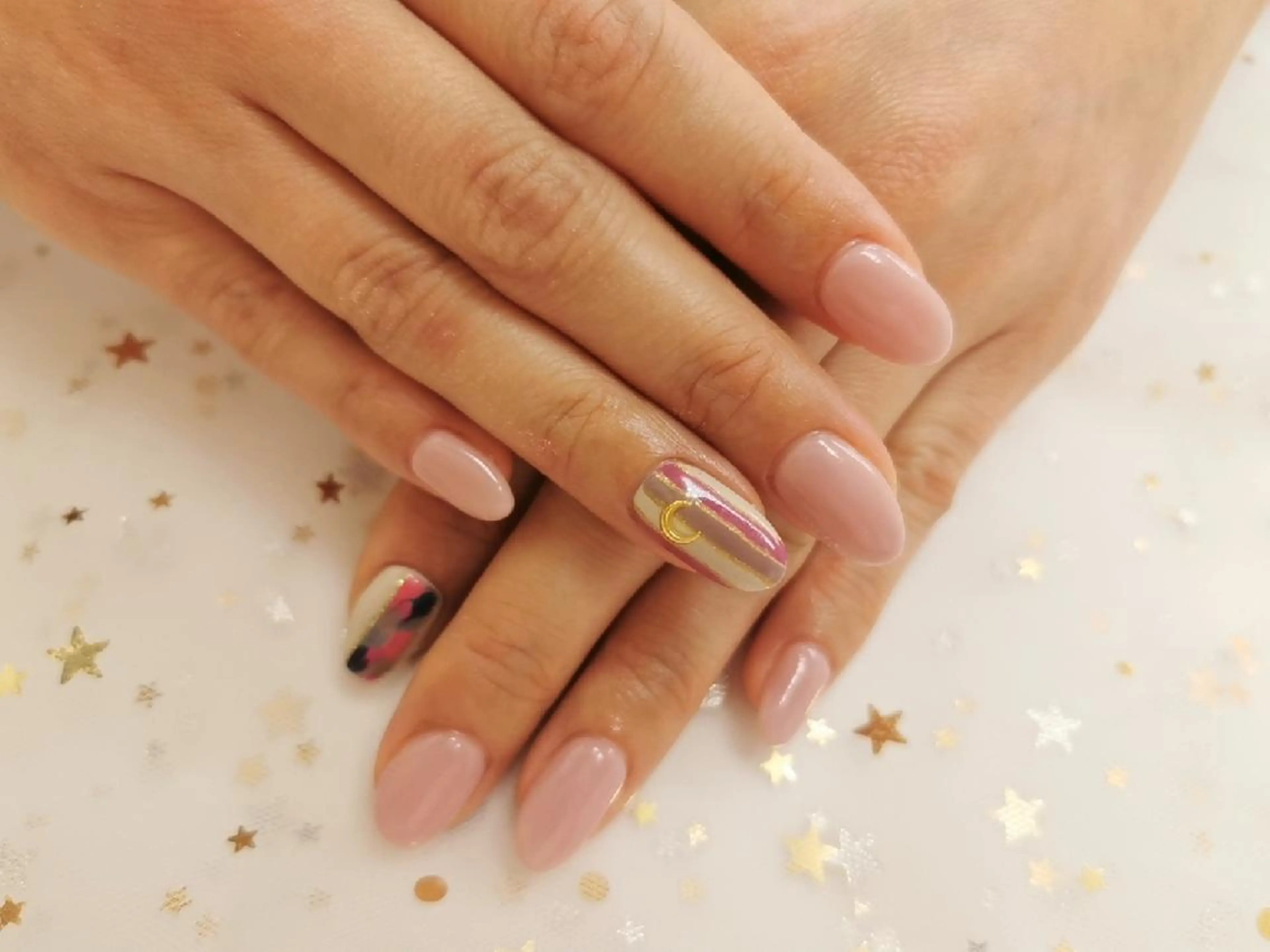 ネイル ハンドネイル 上福岡 らんらんのネイルデザイン