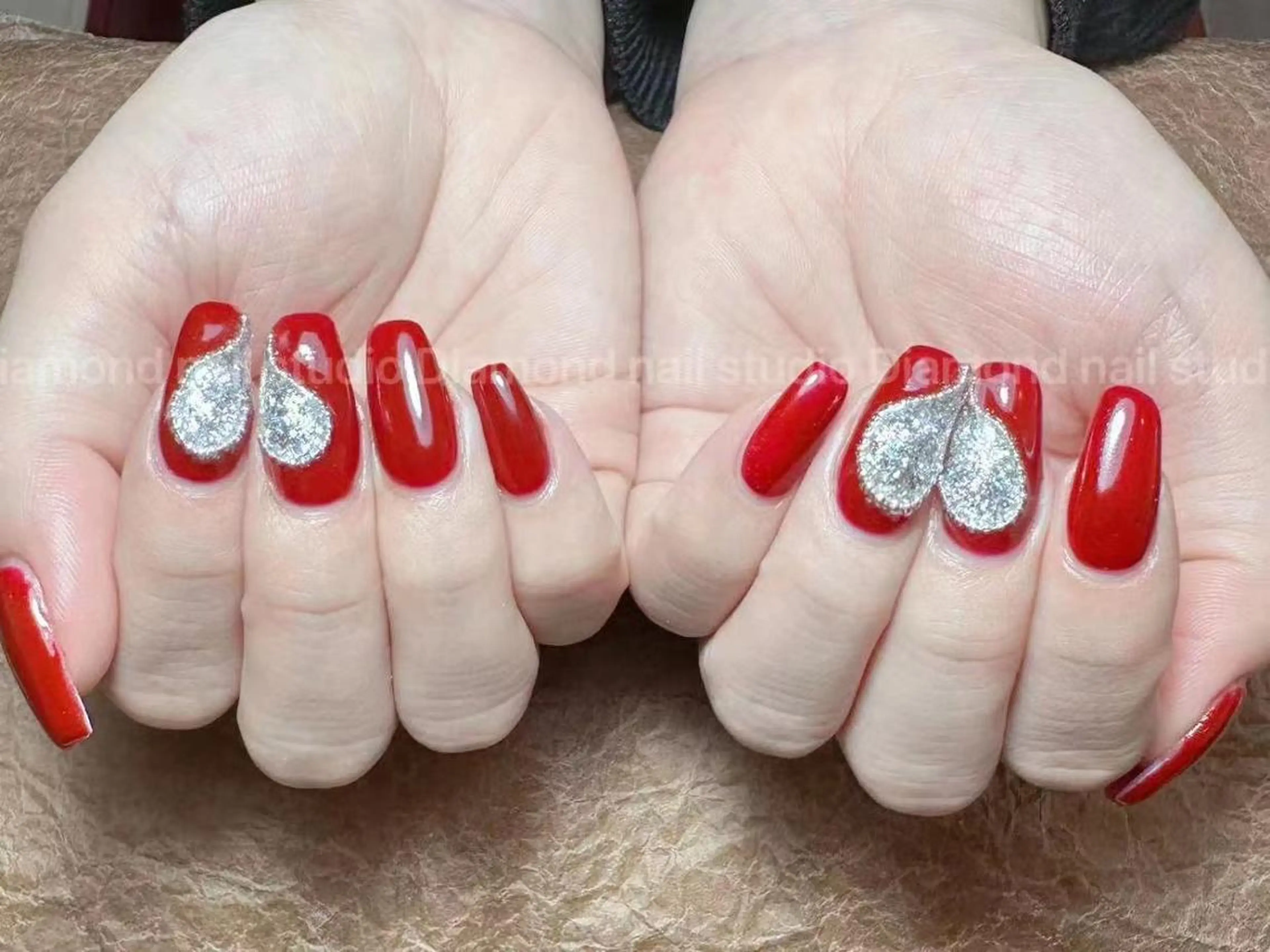 ネイル ハンドネイル DIAMOND Nail🍒のネイルデザイン