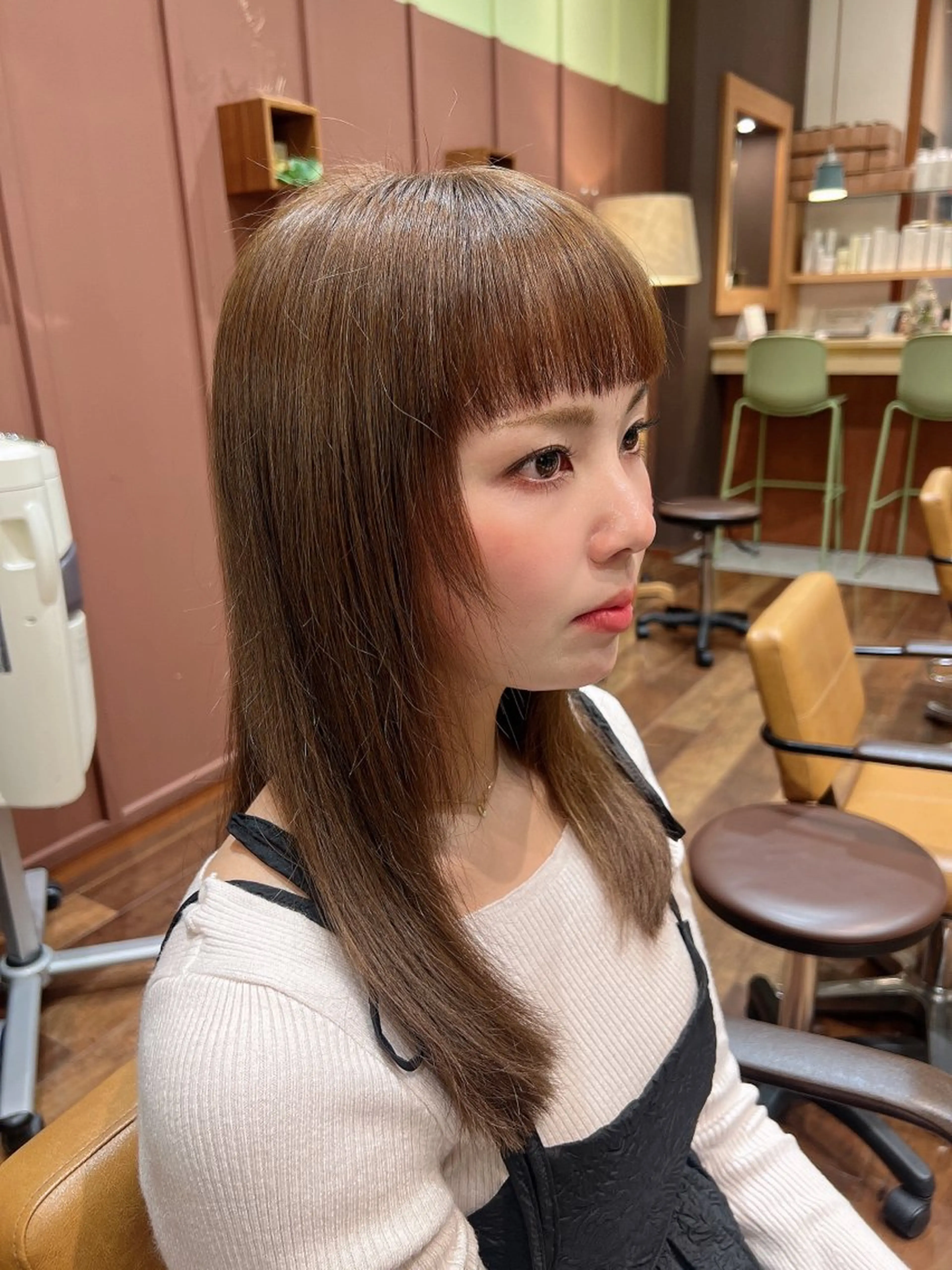 セミロング カラー 🌻井上 マリー🌻のヘアスタイル